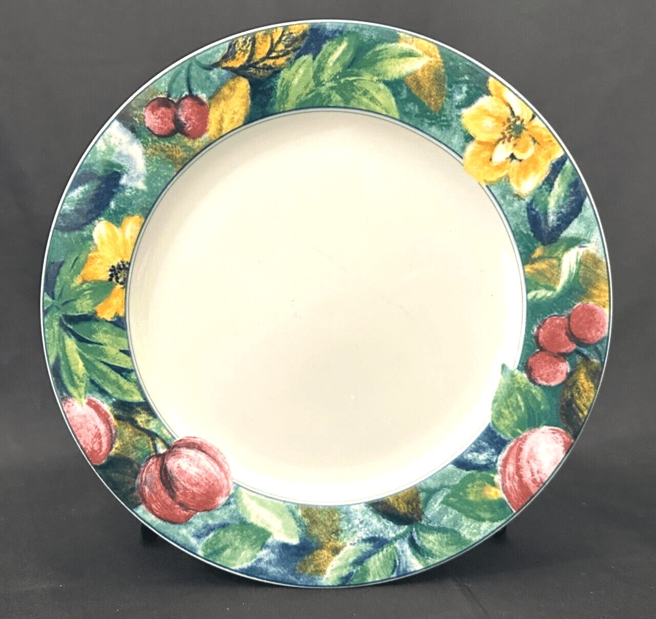 Mikasa Ultima+ "Fruit Collage" Salad Plates-Set of 4 - Thumbnail 3