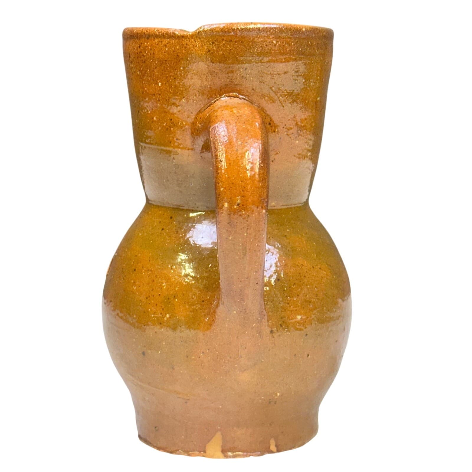 Madrid Spain Handcrafted Terra Cotta Vintage Pottery Souvenir Pitcher/Jug - Thumbnail 5