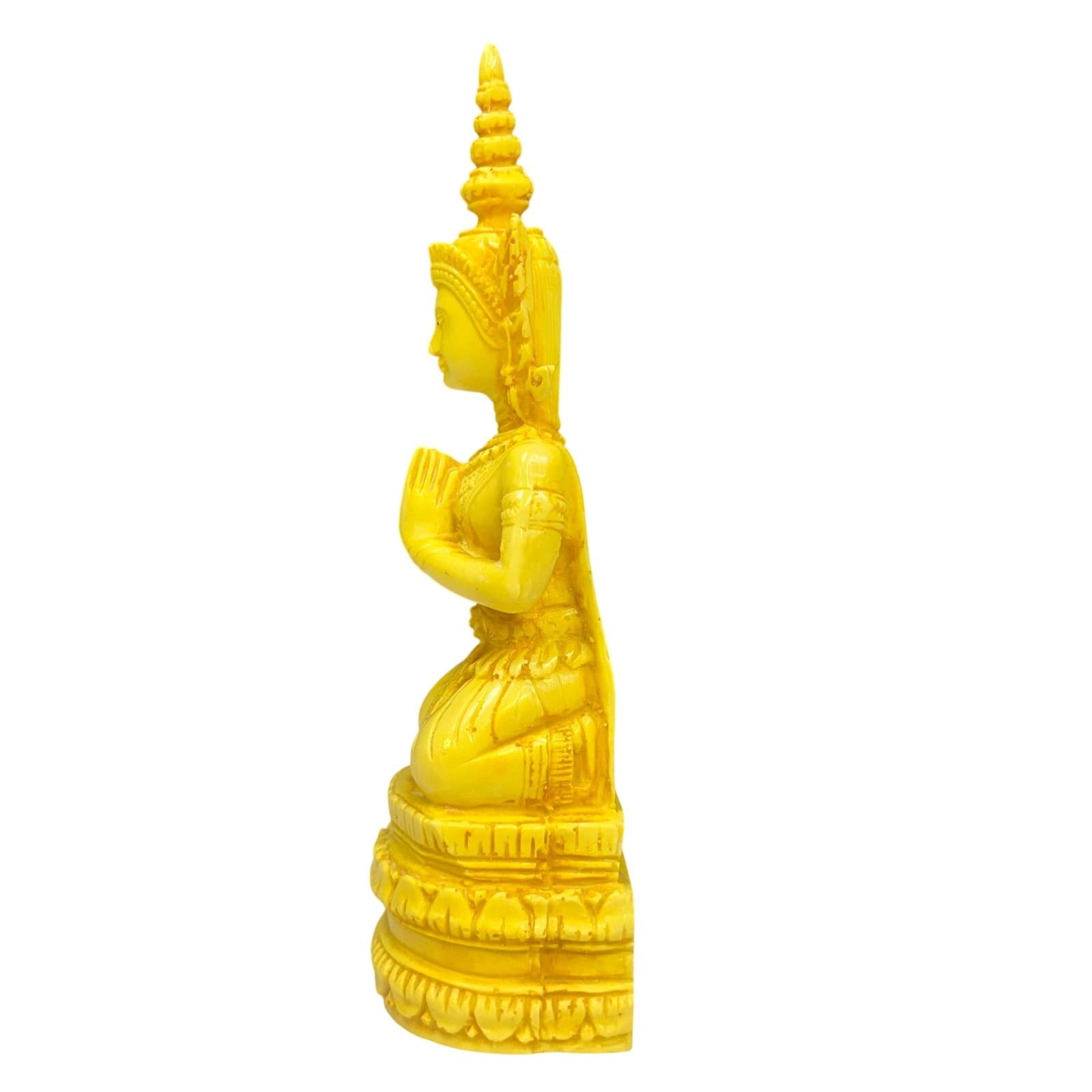 Unique Thai Southeast Asian Style Diety Figurine/Single Heavy 8.5" Bookend - Thumbnail 2