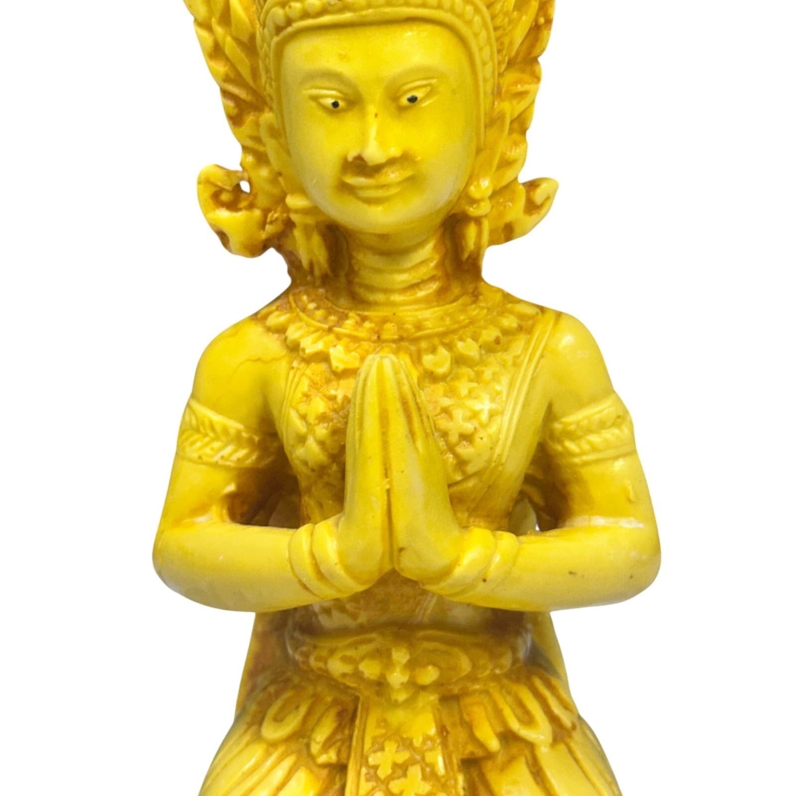 Unique Thai Southeast Asian Style Diety Figurine/Single Heavy 8.5" Bookend - Thumbnail 5