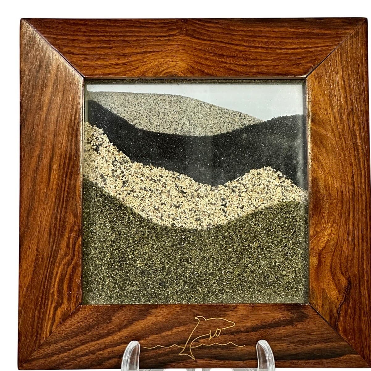 'Sands of Hawaii' Moving Sandscape in Wooden Frame-Stunning - Thumbnail 2