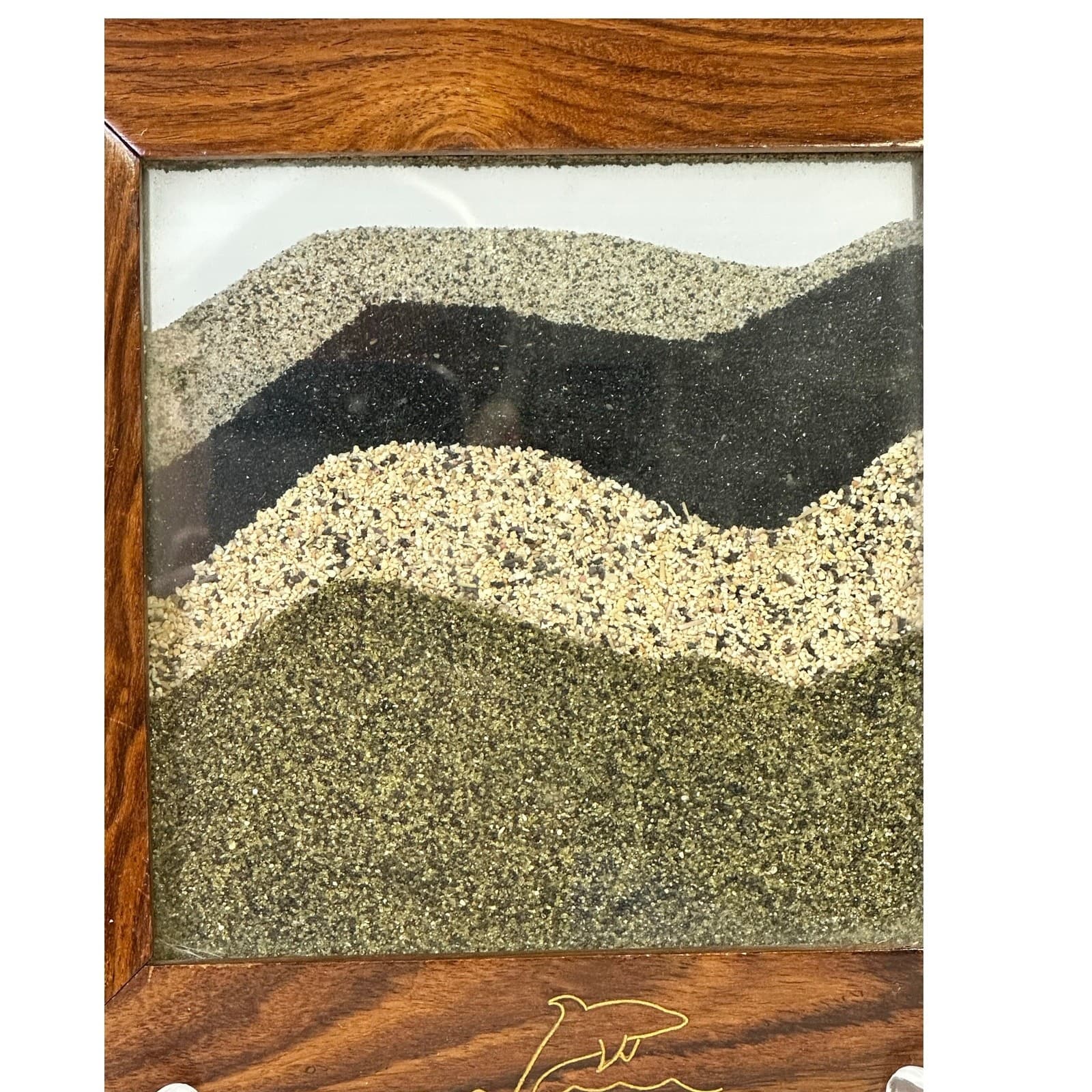 'Sands of Hawaii' Moving Sandscape in Wooden Frame-Stunning - Thumbnail 4