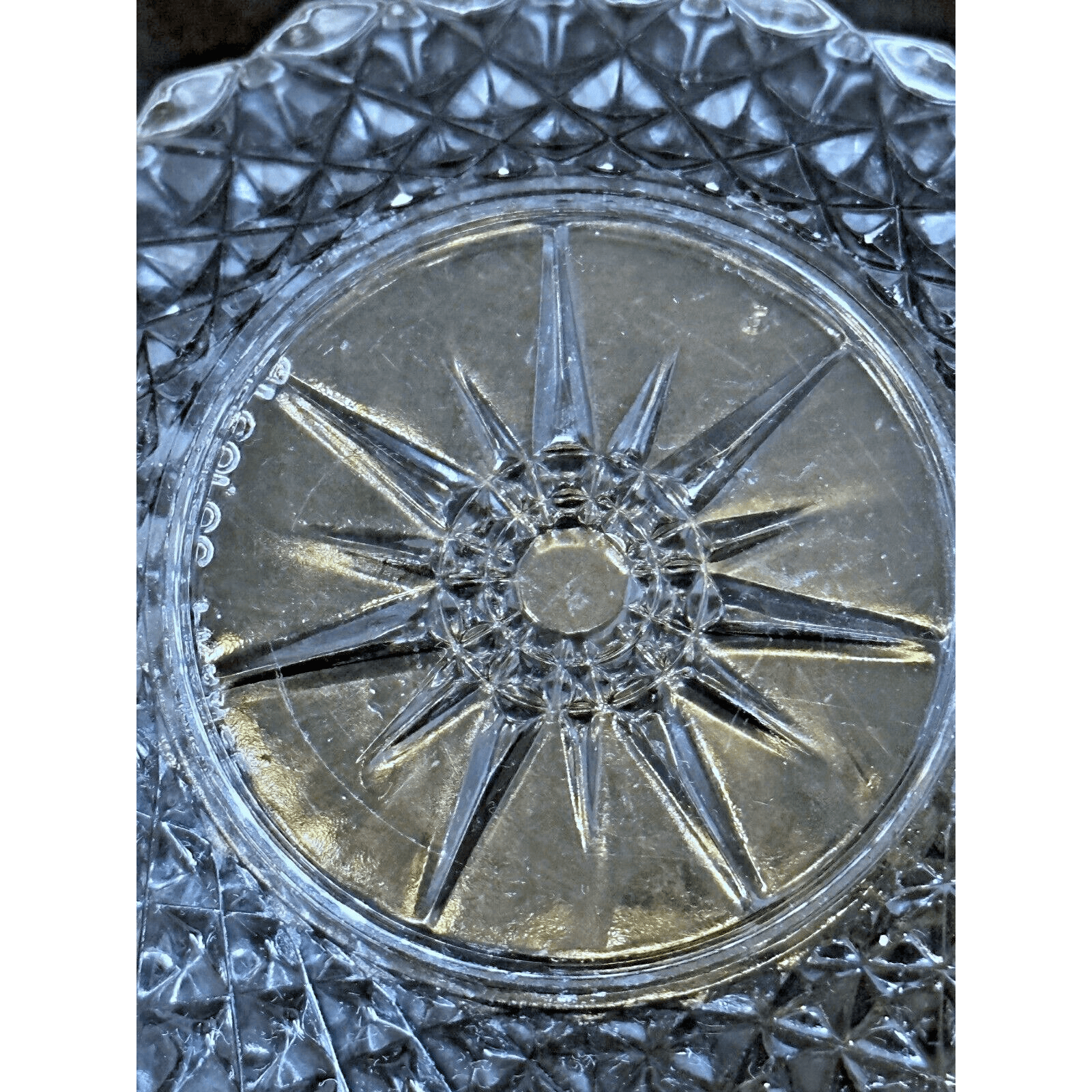 Arcoroc Starburst Crystal Vintage Bowls France-Set of 2! - Thumbnail 5