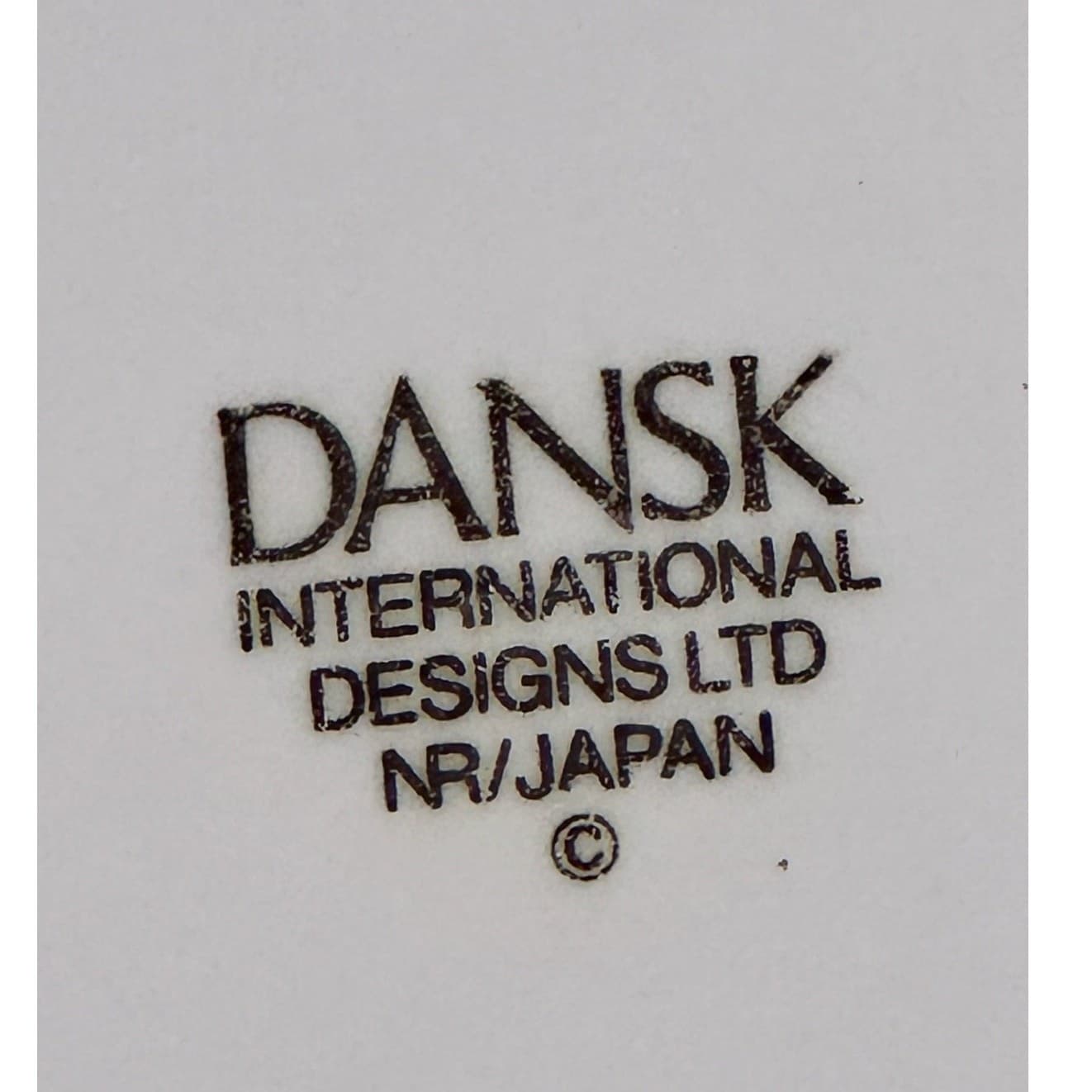 Dansk Bistro Maribo 1981-1997 Retired Japan 8.75" Salad Plate - Thumbnail 4