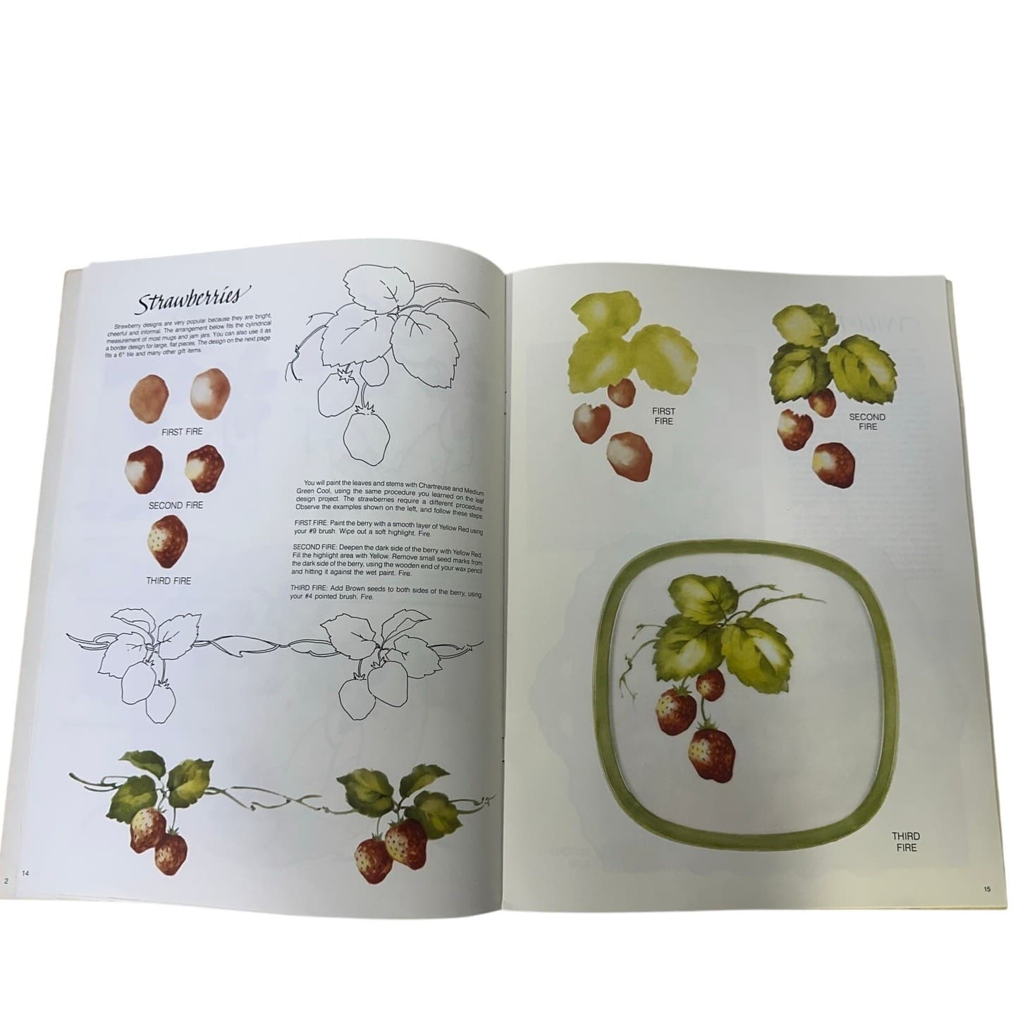 'Porcelain Painting' with Jean Sadler # 203 Softcover Art Instruction Guide - Thumbnail 4