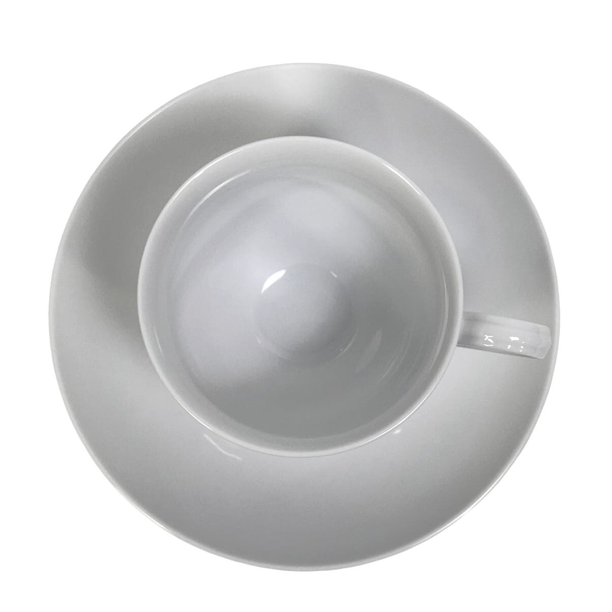 Mikasa Classic Flair White Retired 1984-2007 Japan Cup and Saucer Set(s) - Thumbnail 2