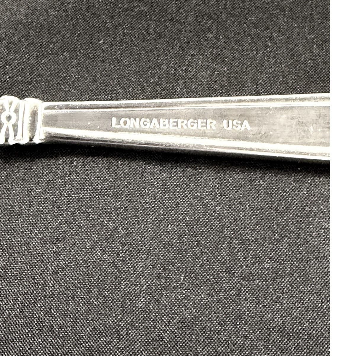 Longaberger 2002-2018 'Woven Traditions' Stainless 5-Pc Place Setting(s) Retired - Thumbnail 8