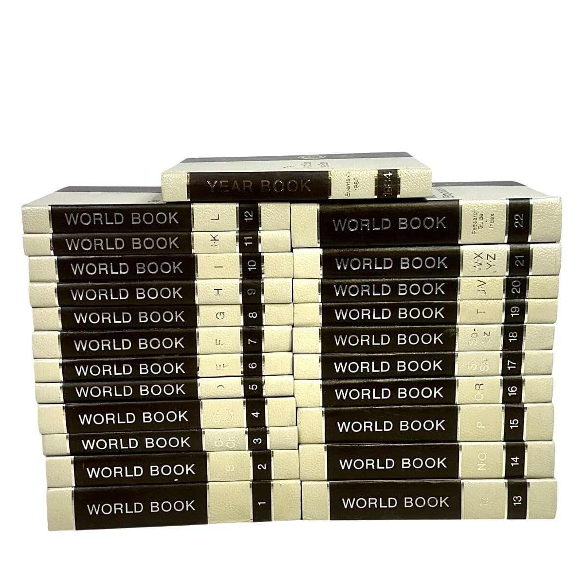 1976 World Book Encyclopedia Complete Set 22 Volumes Plus 1984 Yearbook