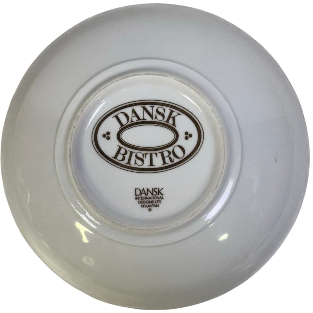 Dansk Bistro Bisserup White 1981-2002 Retired Japan 8.5" Round Serving Bowl - Thumbnail 3