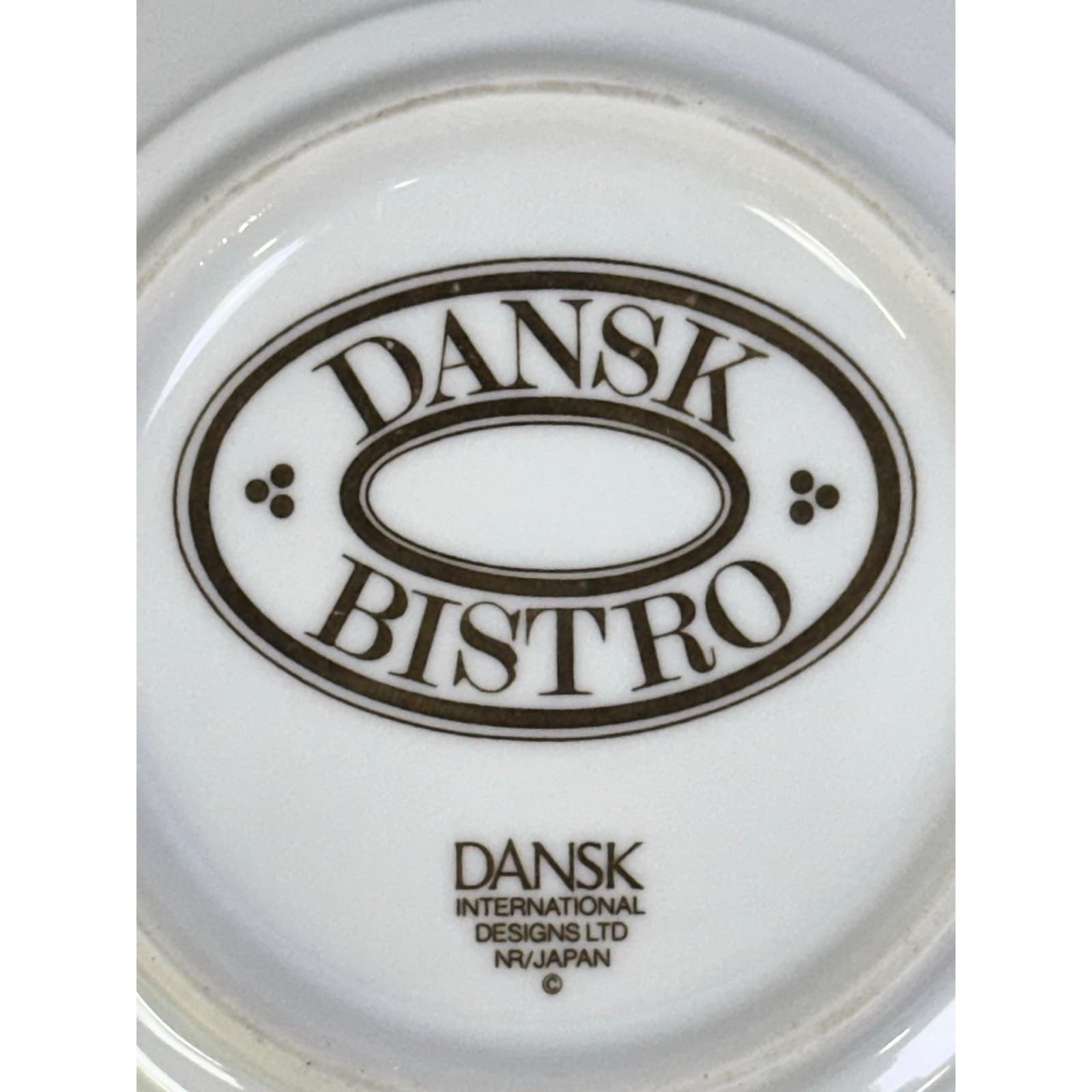 Dansk Bistro Bisserup White 1981-2002 Retired Japan 8.5" Round Serving Bowl - Thumbnail 5