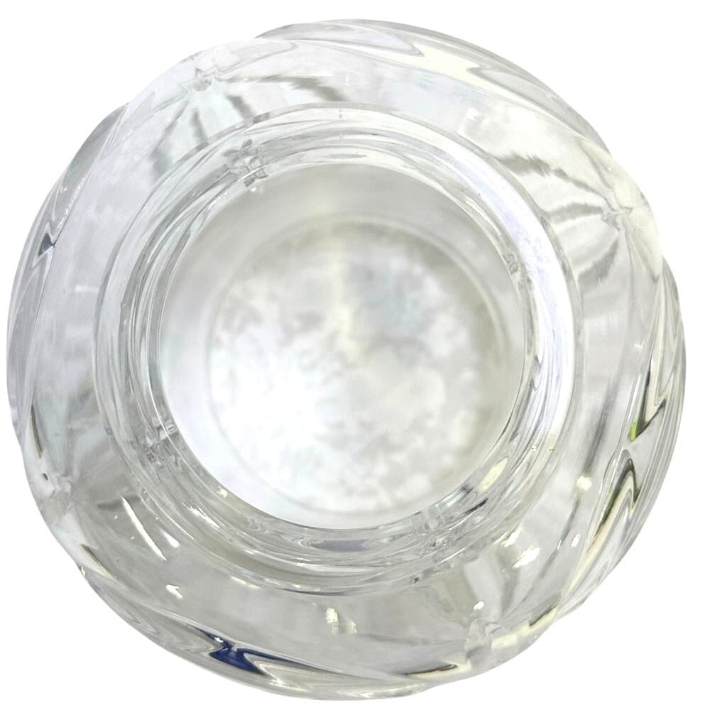 Noble Excellence Poland 24% Lead Crystal Cut 4.5" Hurricane Candle Shade - Thumbnail 2