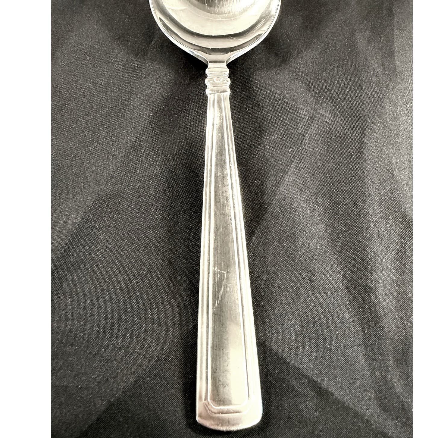 Longaberger 2002-2018 'Woven Traditions' Stainless Serving Spoons Retired-Set 4 - Thumbnail 5