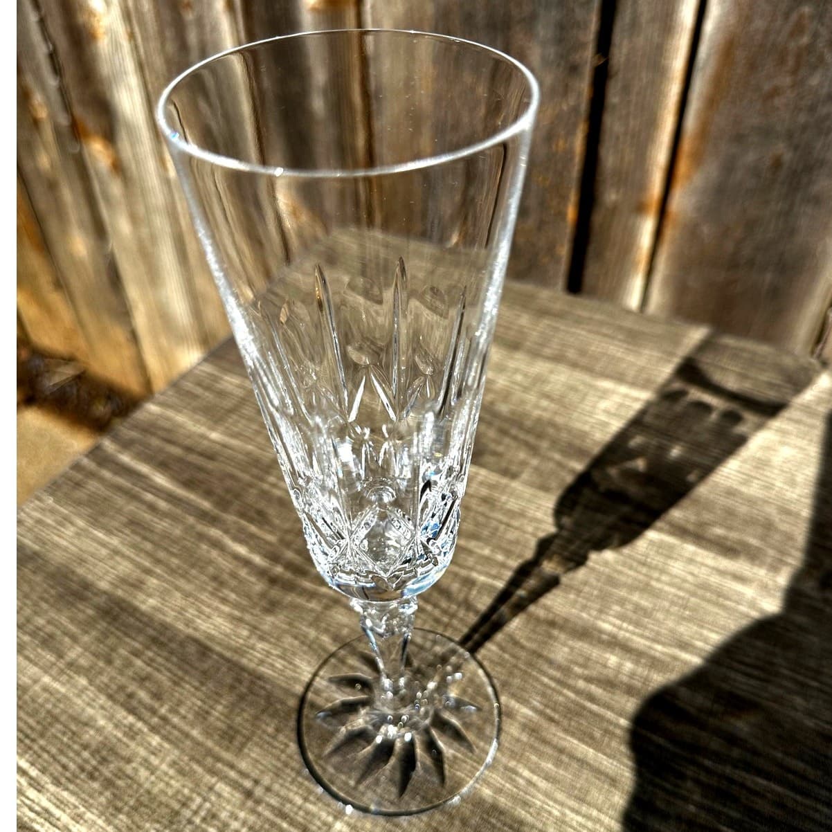 Galway Irish Crystal Retired 'Kings Court' 8.25" Champagne Flutes-Set of 6 - Thumbnail 5