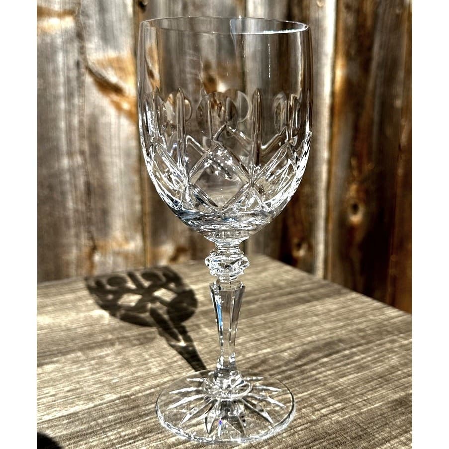 Galway Irish Crystal Retired 'Kings Court' 7" Wine Glasses-Set of 5 - Thumbnail 2