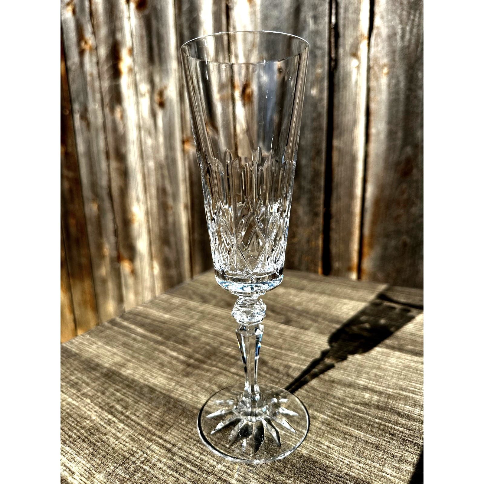 Galway Irish Crystal Retired 'Kings Court' 8.25" Champagne Flutes-Set of 6 - Thumbnail 7