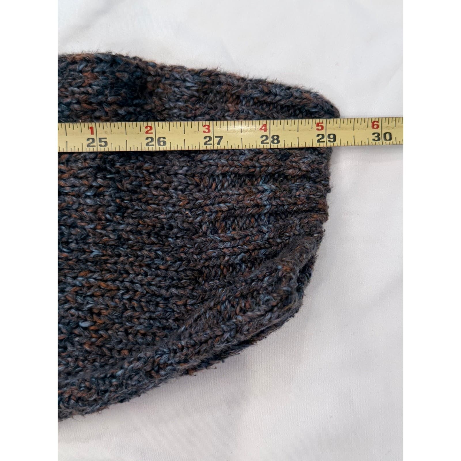 Daniel Cremieux Collection XL Marled Full Zip Sweater Mock Neck 100% Cotton Peru - Thumbnail 7