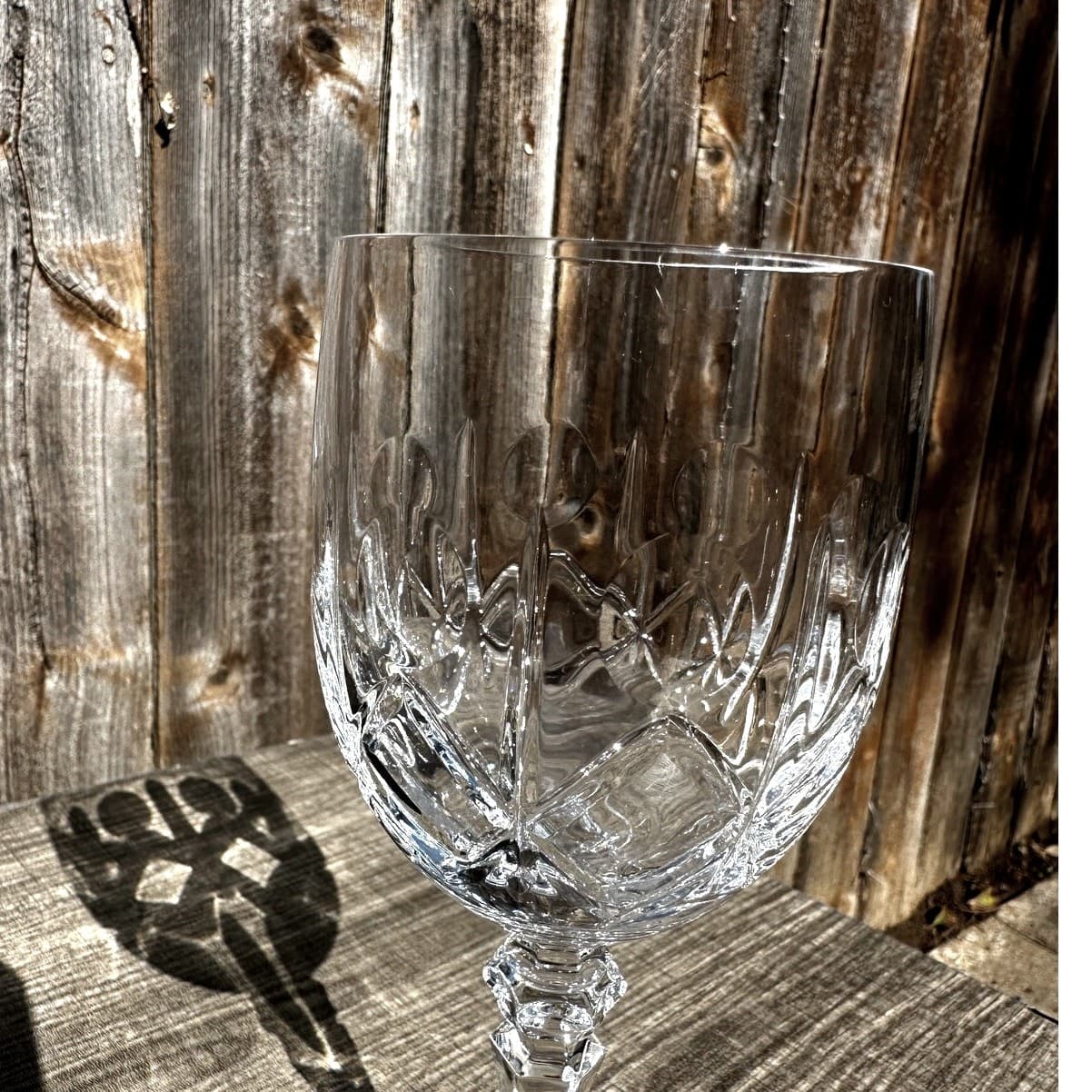 Galway Irish Crystal Retired 'Kings Court' 7" Wine Glasses-Set of 5 - Thumbnail 4