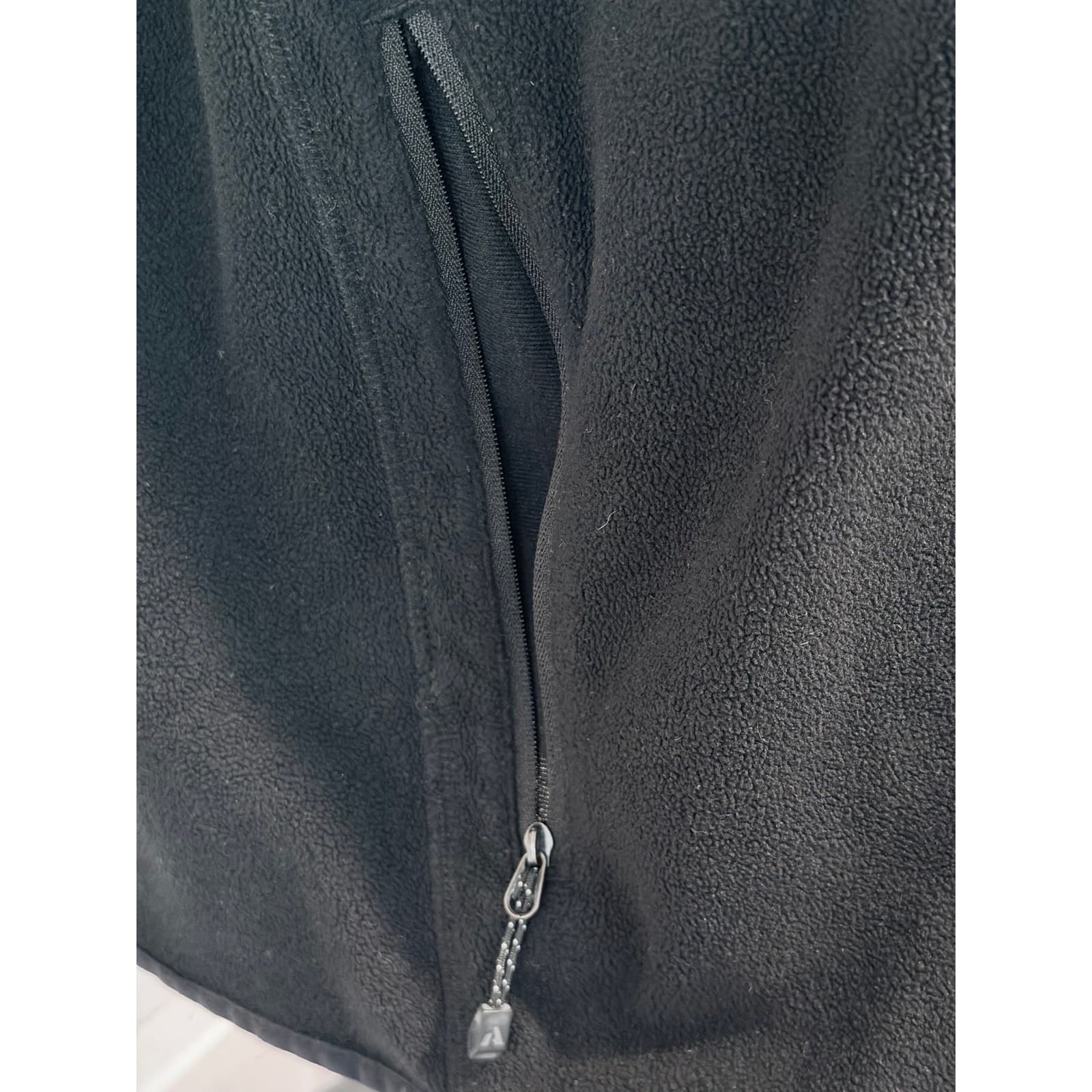 Eddie Bauer Men's 2XL Black Full Zip Fleece Vest Softshell Zip Pockets Outdoor - Thumbnail 5
