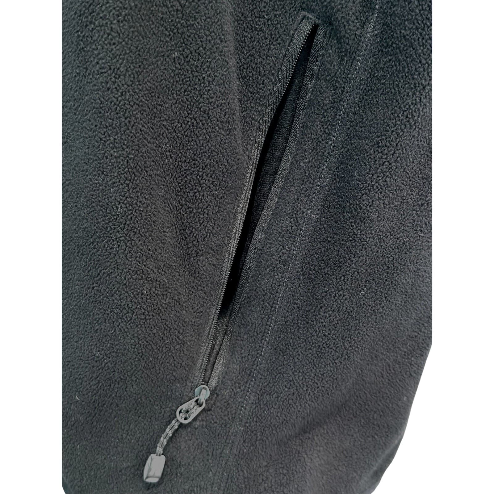Eddie Bauer Men's 2XL Black Full Zip Fleece Vest Softshell Zip Pockets Outdoor - Thumbnail 6
