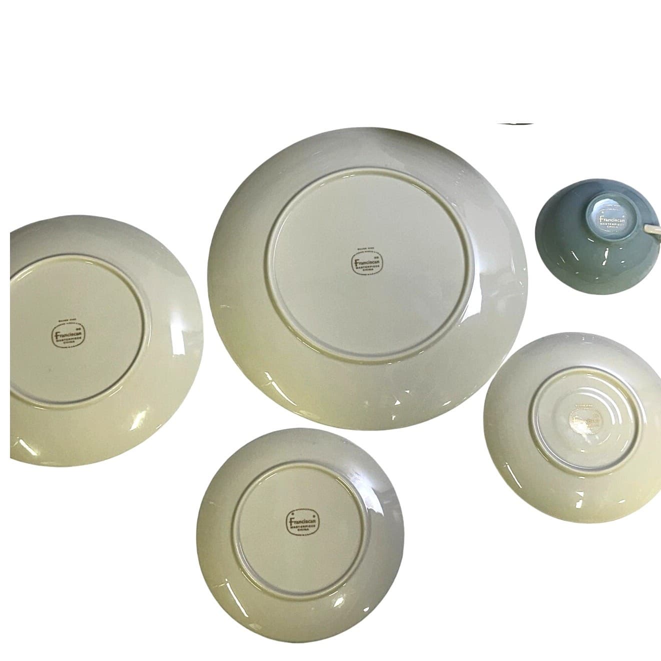 Franciscan Masterpiece Extremely Rare 'Silver Pine' 8-Five PC Place Settings - Thumbnail 15