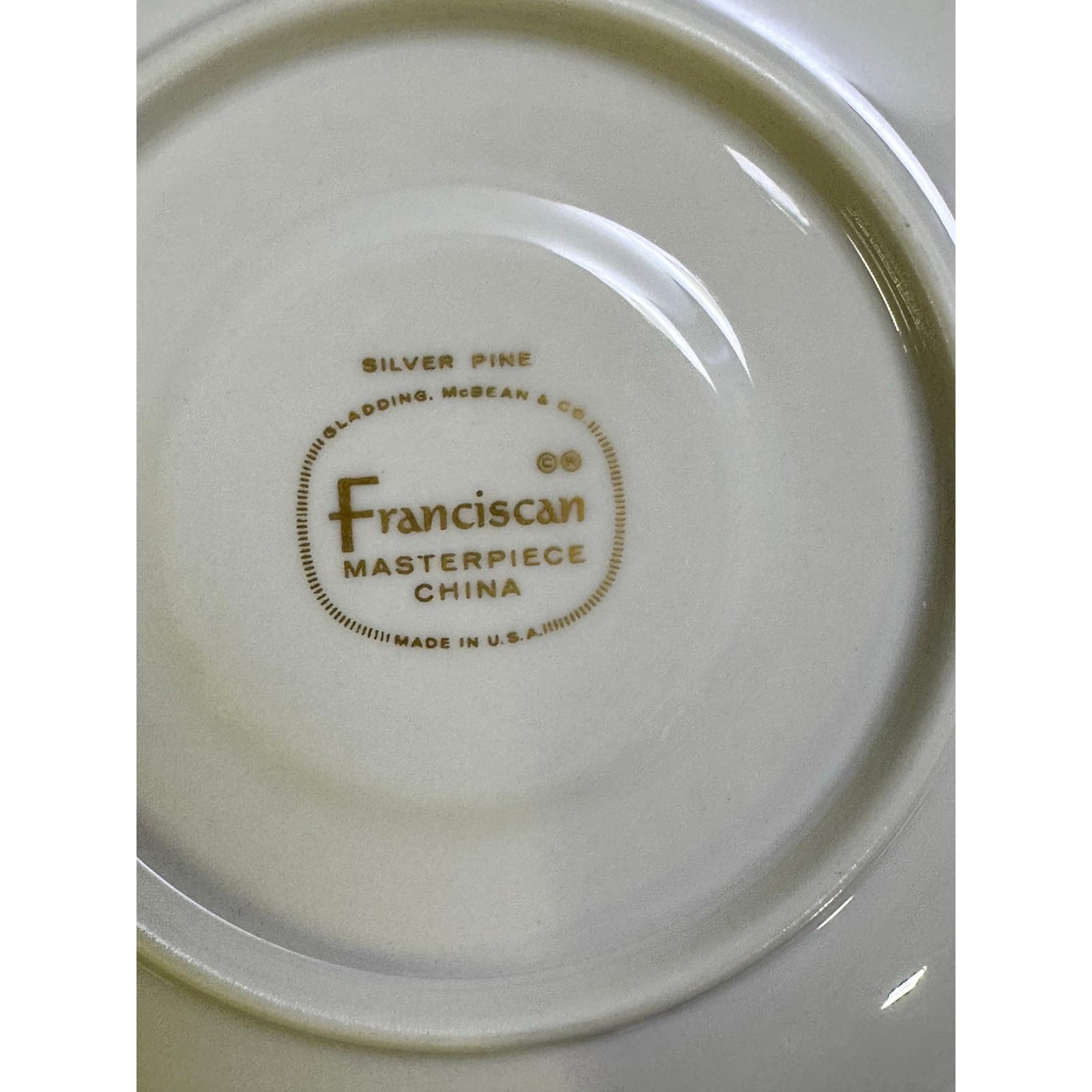 Franciscan Masterpiece Extremely Rare 'Silver Pine' 8-Five PC Place Settings - Thumbnail 16
