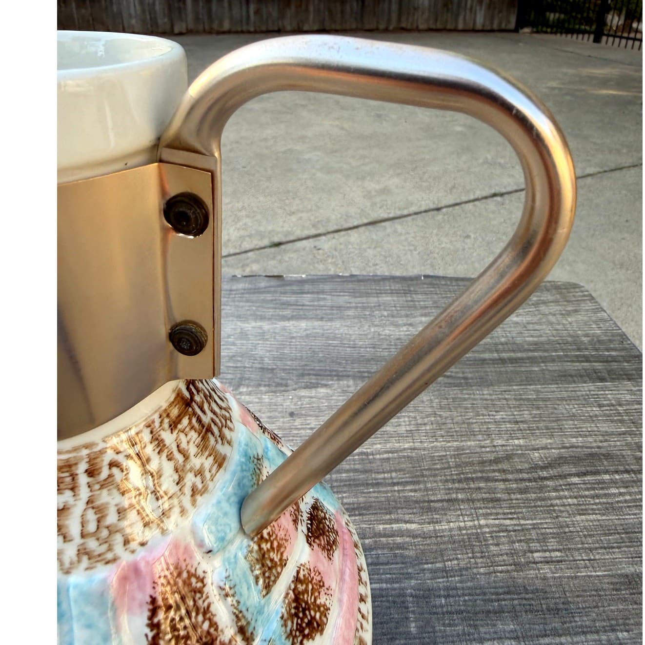 C. Miller Vintage 1957 Mid-Century Modern Ceramic Pitcher/Carafe-Excellent - Thumbnail 7