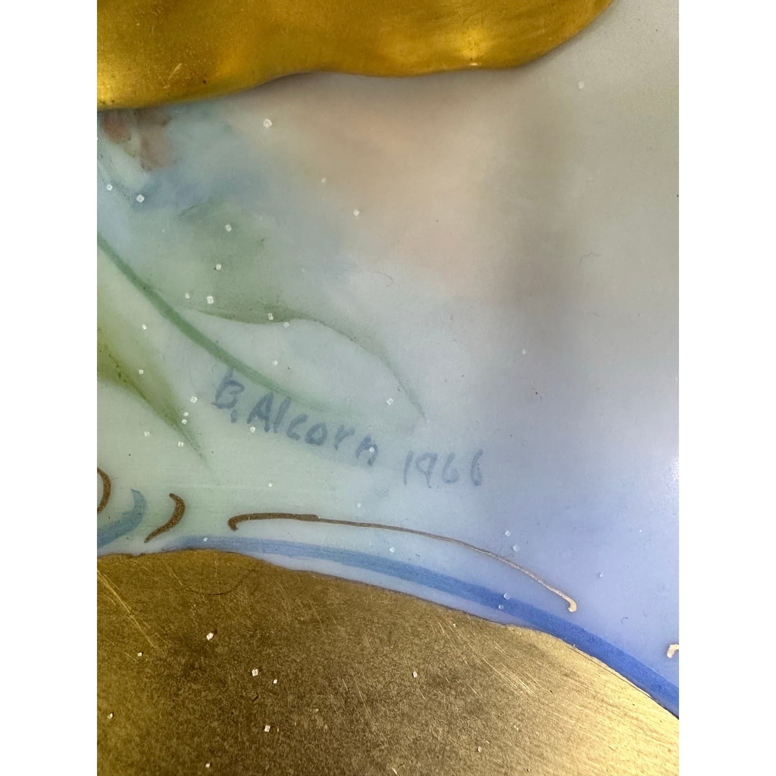 Antique Early 20th Century Hutschenreuther Gelb Bavaria Gilt 4-PC Coffee Tea Set - Thumbnail 19