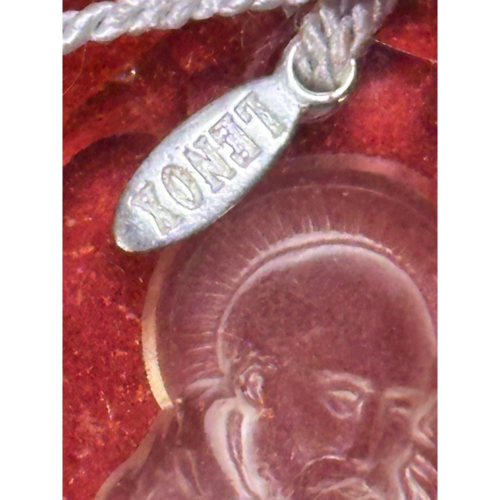 Lenox Nativity 3.5" Glass Christmas Tree Ornament Vintage 1999 - Thumbnail 5