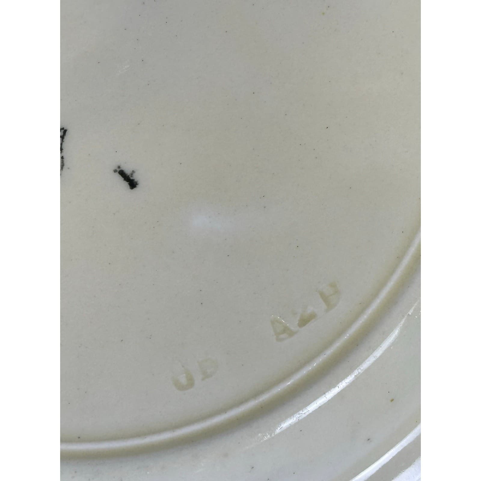 Antique Mason's Ironstone China England 'Windsor' 9.5" Luncheon Plate - Thumbnail 9