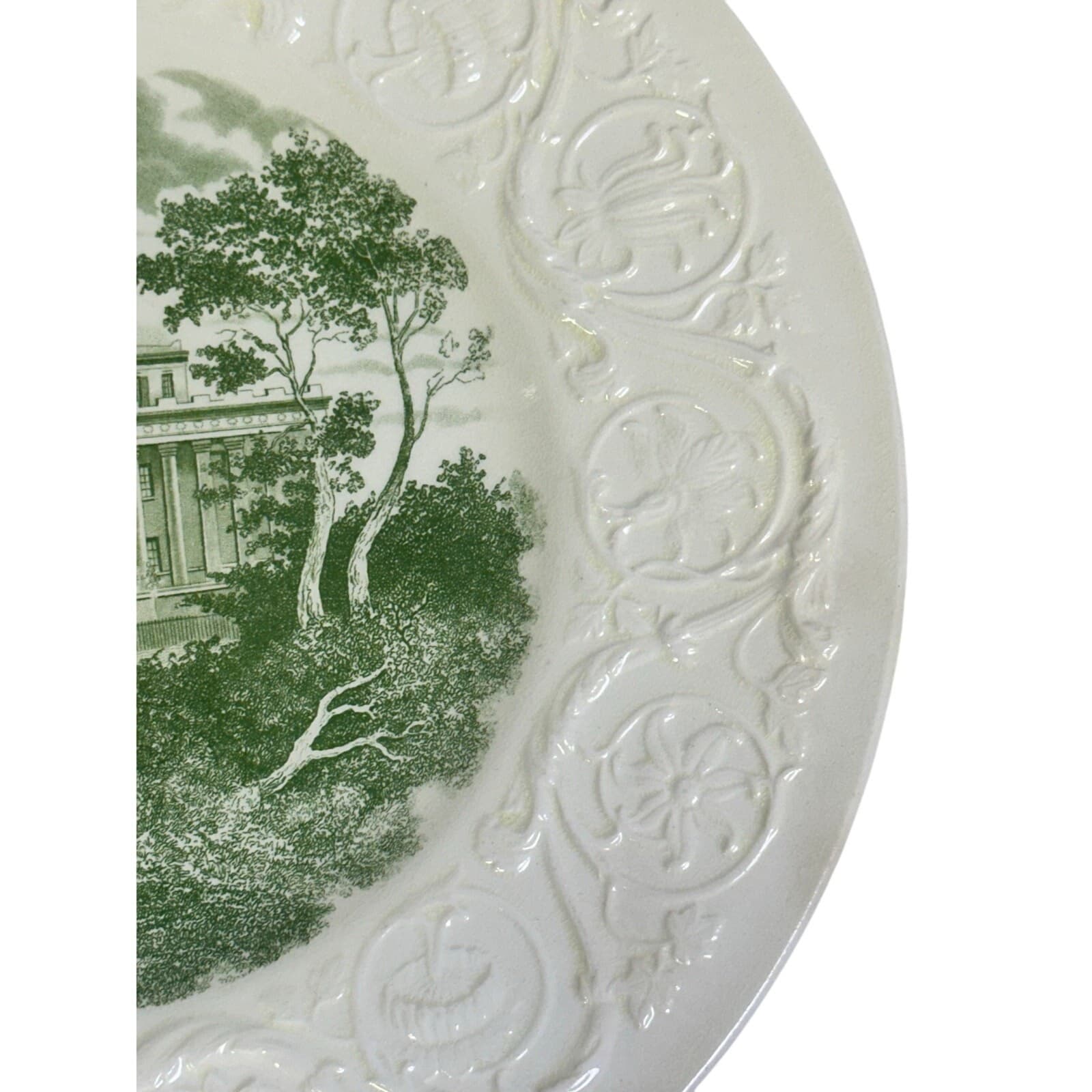 Wedgwood England Commemorative 1936 Centennial Plate Wesleyan College for Women - Thumbnail 5