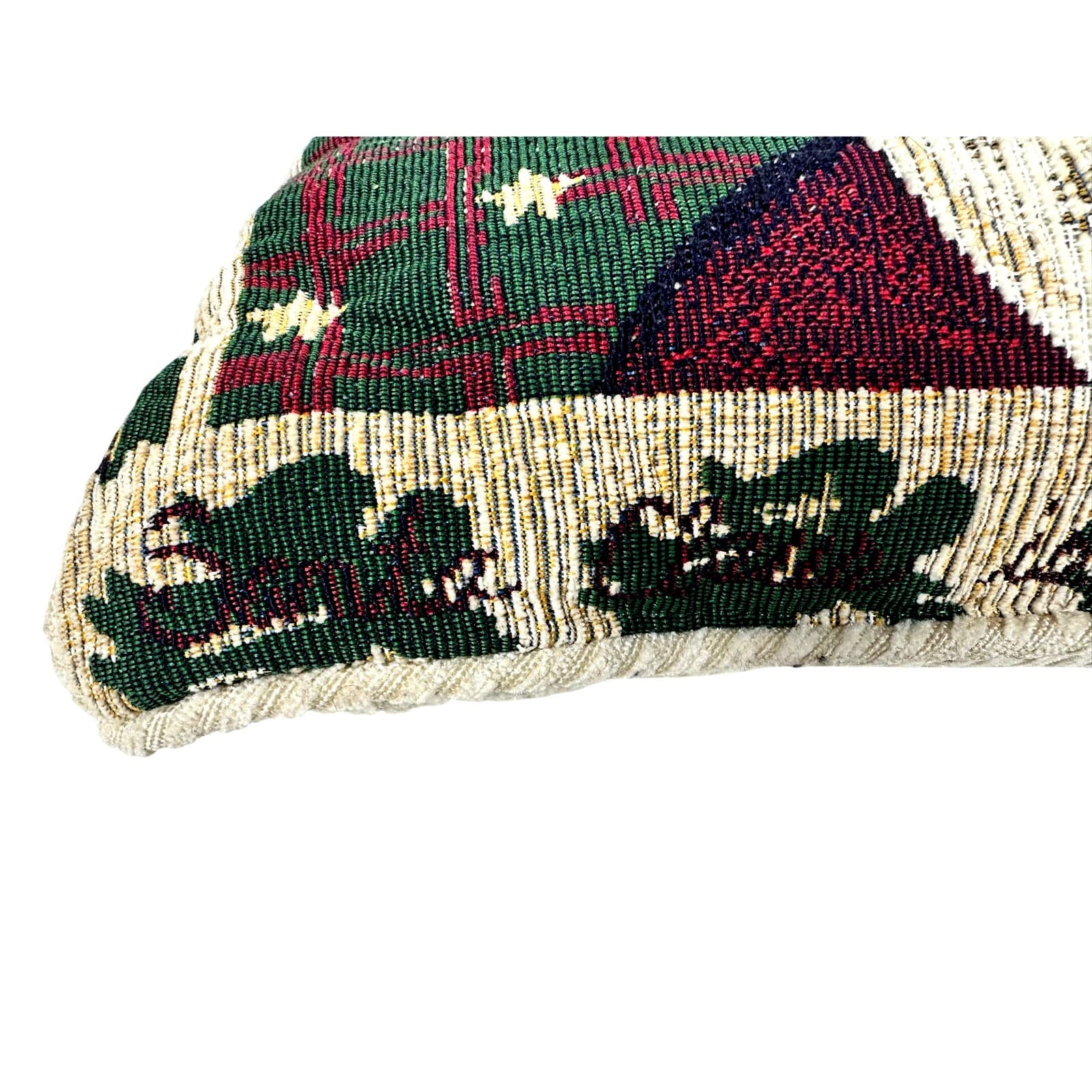 Tapestry 'Santa Claus is Bringing Christmas Joy' Rectangle 16 x 12 Throw Pillow - Thumbnail 3
