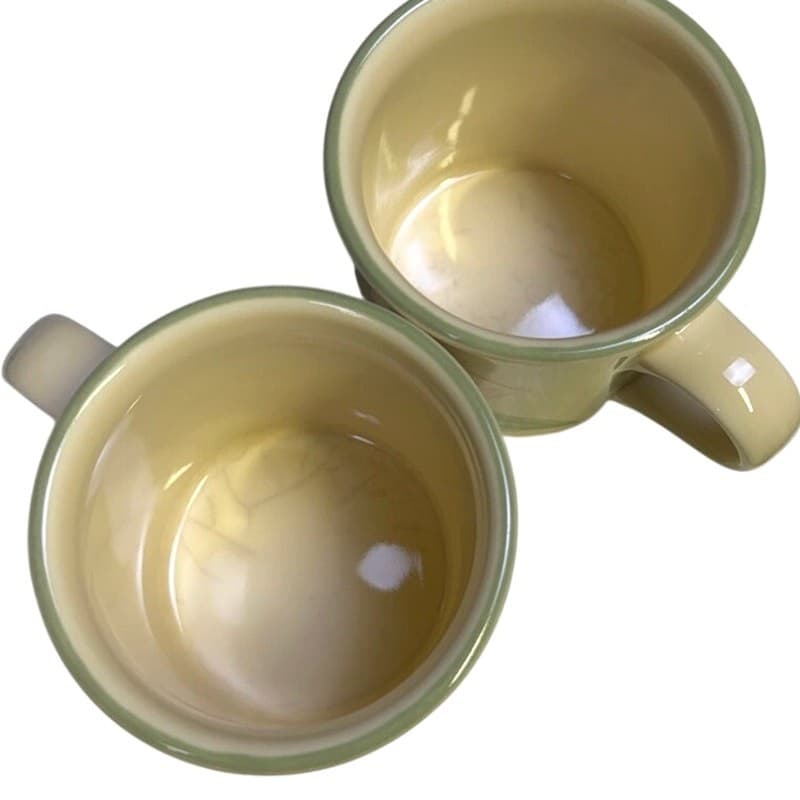 Pfaltzgraff Retired 1991-1999 'Garden Party' (4) Coffee Mugs (3) Saucers - Thumbnail 8