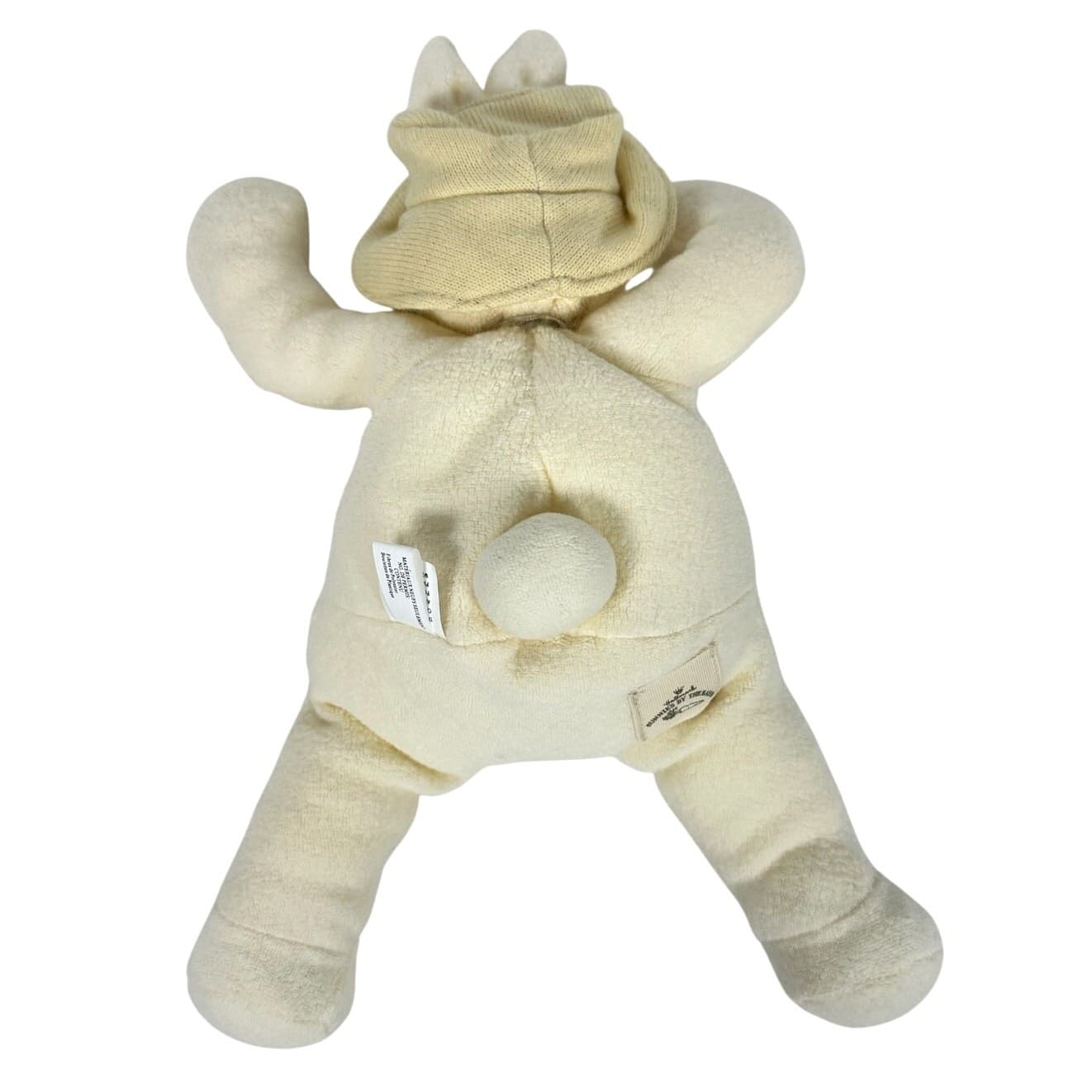 Bunnies by the Bay Hallmark 2002 Baylee Stuffed Rabbit Embroidered Fluffy Tail! - Thumbnail 3