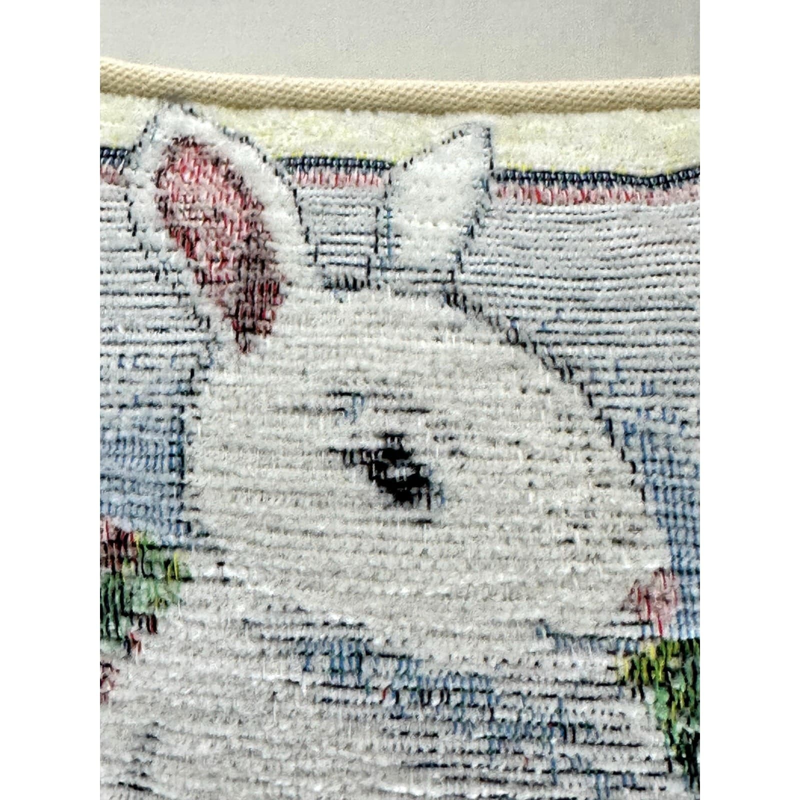Some Bunny Loves You Tapestry Bunny Rabbit Easter Pillow-Excellent! - Thumbnail 2