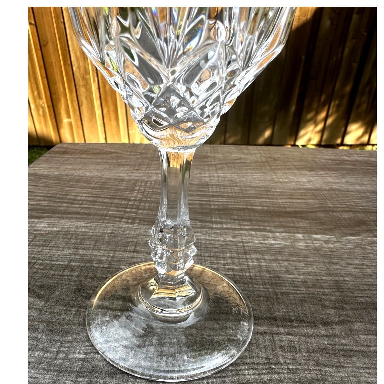 Capri Crystal Collection JMP Marketing Retired Crystal Wine Glasses-Italy-Set 9 - Thumbnail 4