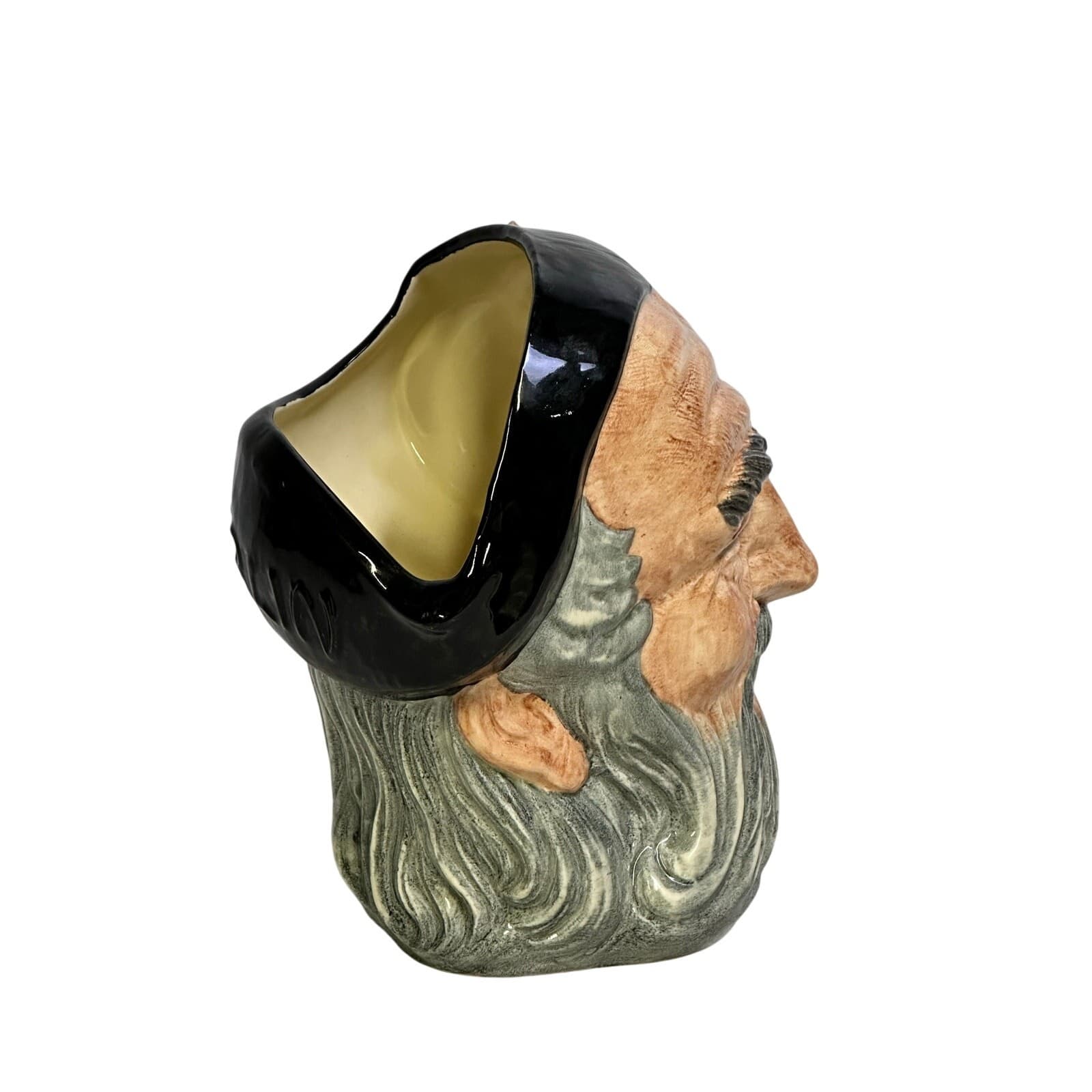 Royal Doulton England 1959 Large 'Merlin Toby Jug' Owl Handle D6529 Excellent - Thumbnail 2