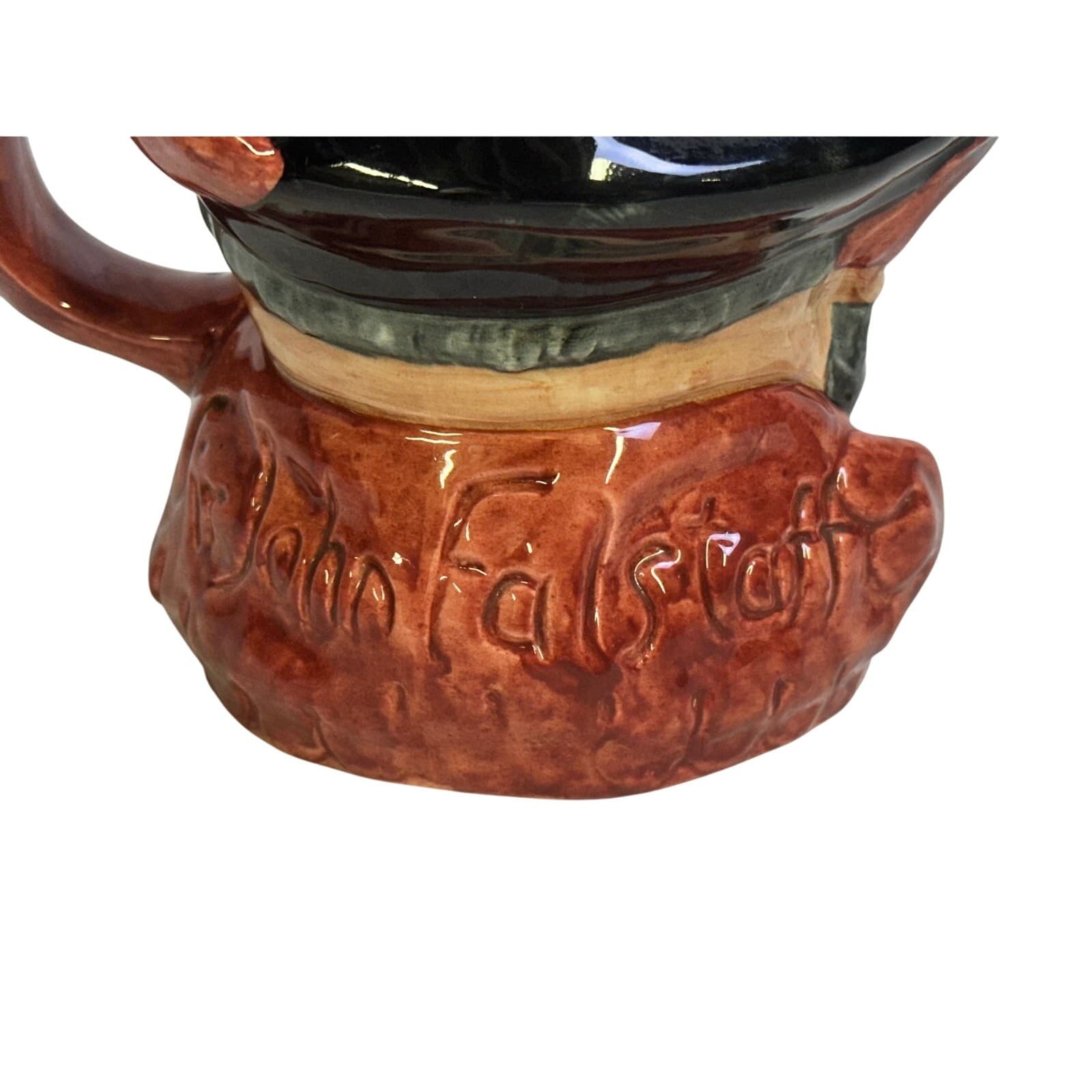 Royal Doulton England 1949 Large 'Sir John Falstaff Toby Jug' Excellent - Thumbnail 6