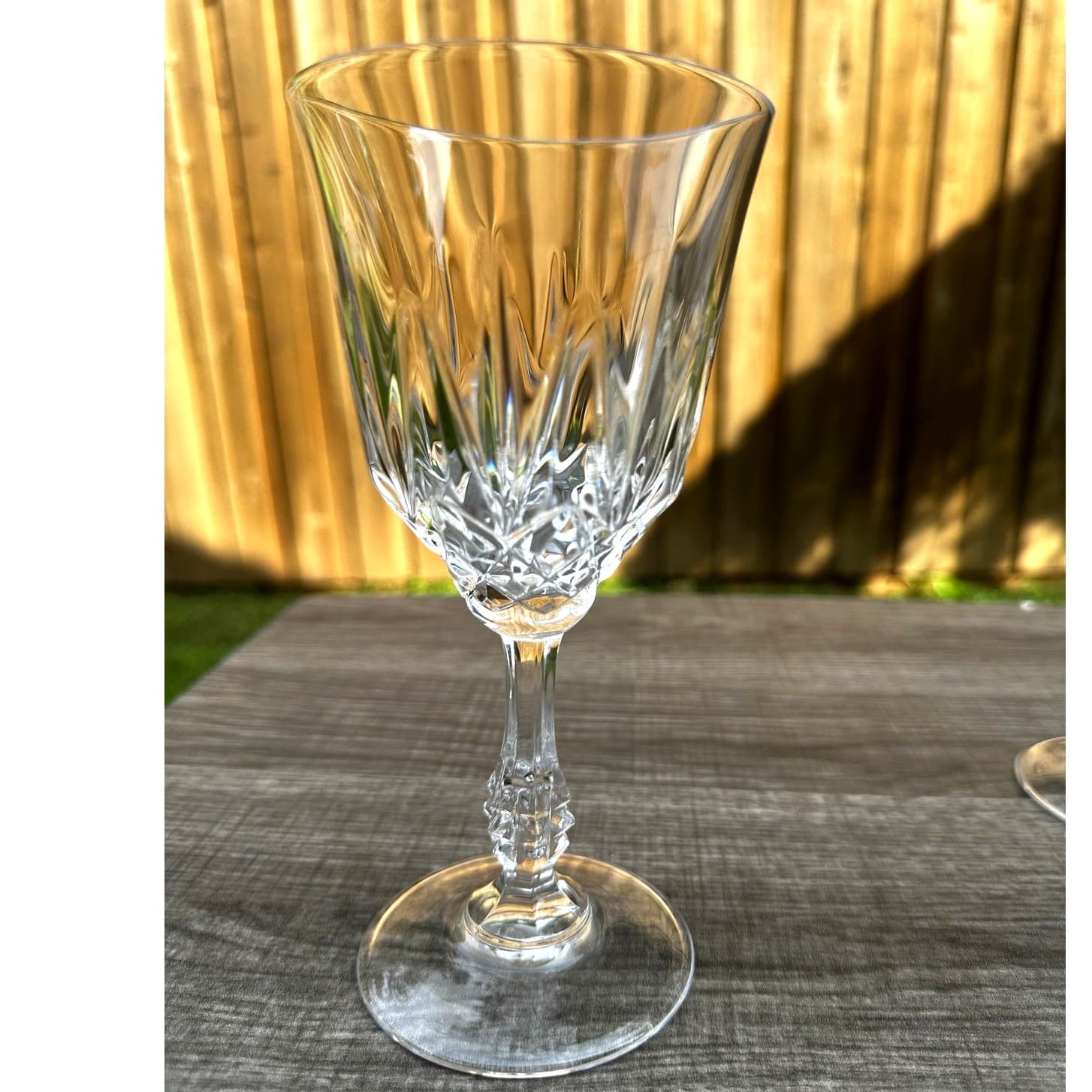 Capri Crystal Collection JMP Marketing Retired Crystal Wine Glasses-Italy-Set 9 - Thumbnail 2