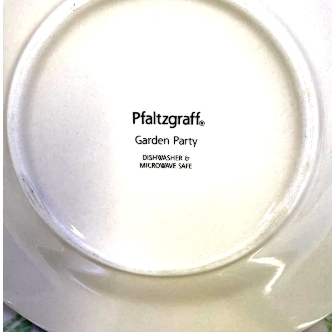 Pfaltzgraff Retired 1991-1999 'Garden Party' 8.25" Salad Plate/Cherries-Set of 7 - Thumbnail 4