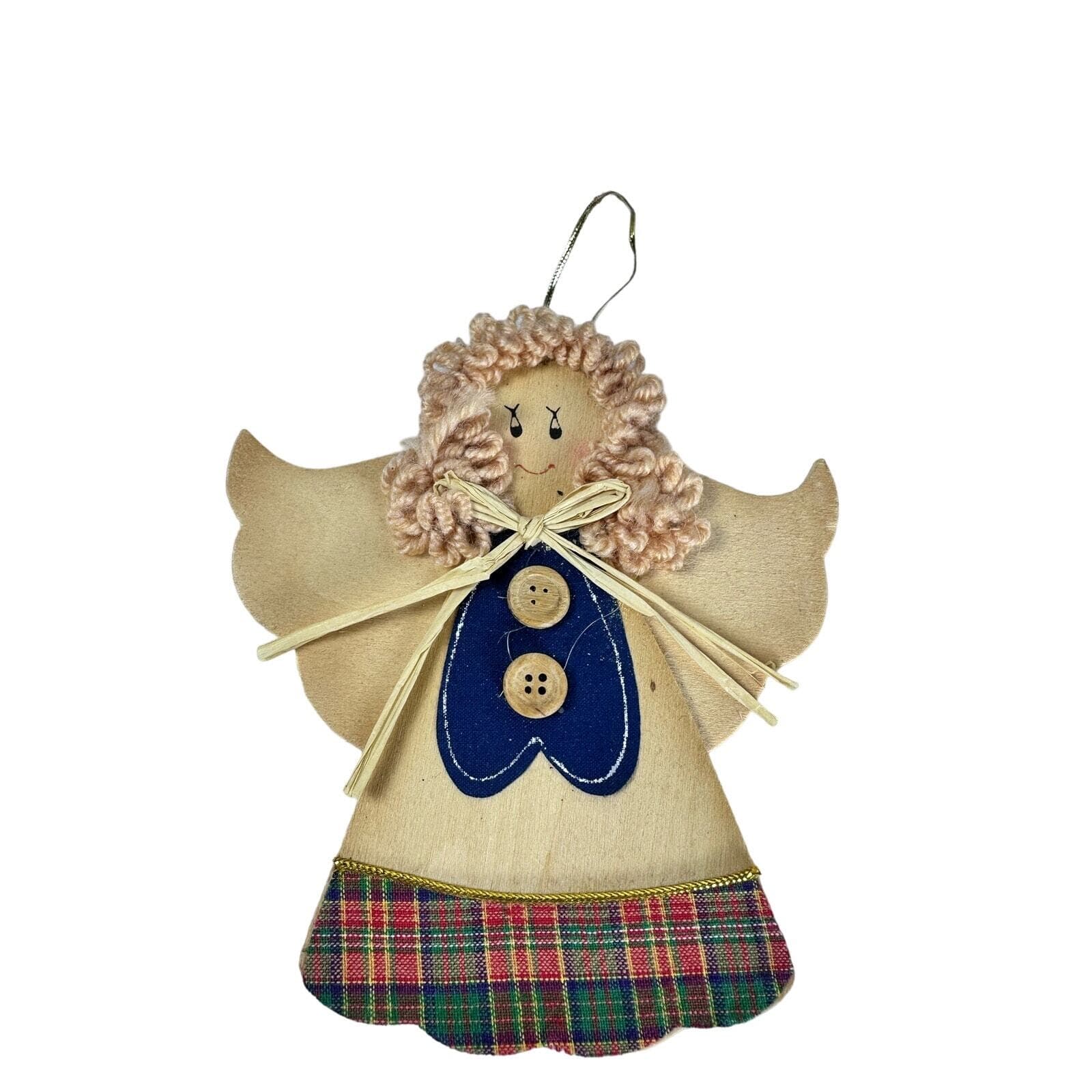 Lot of 5 Vintage Christmas Angel Ornaments in Various Sizes. Please See photos - Thumbnail 6