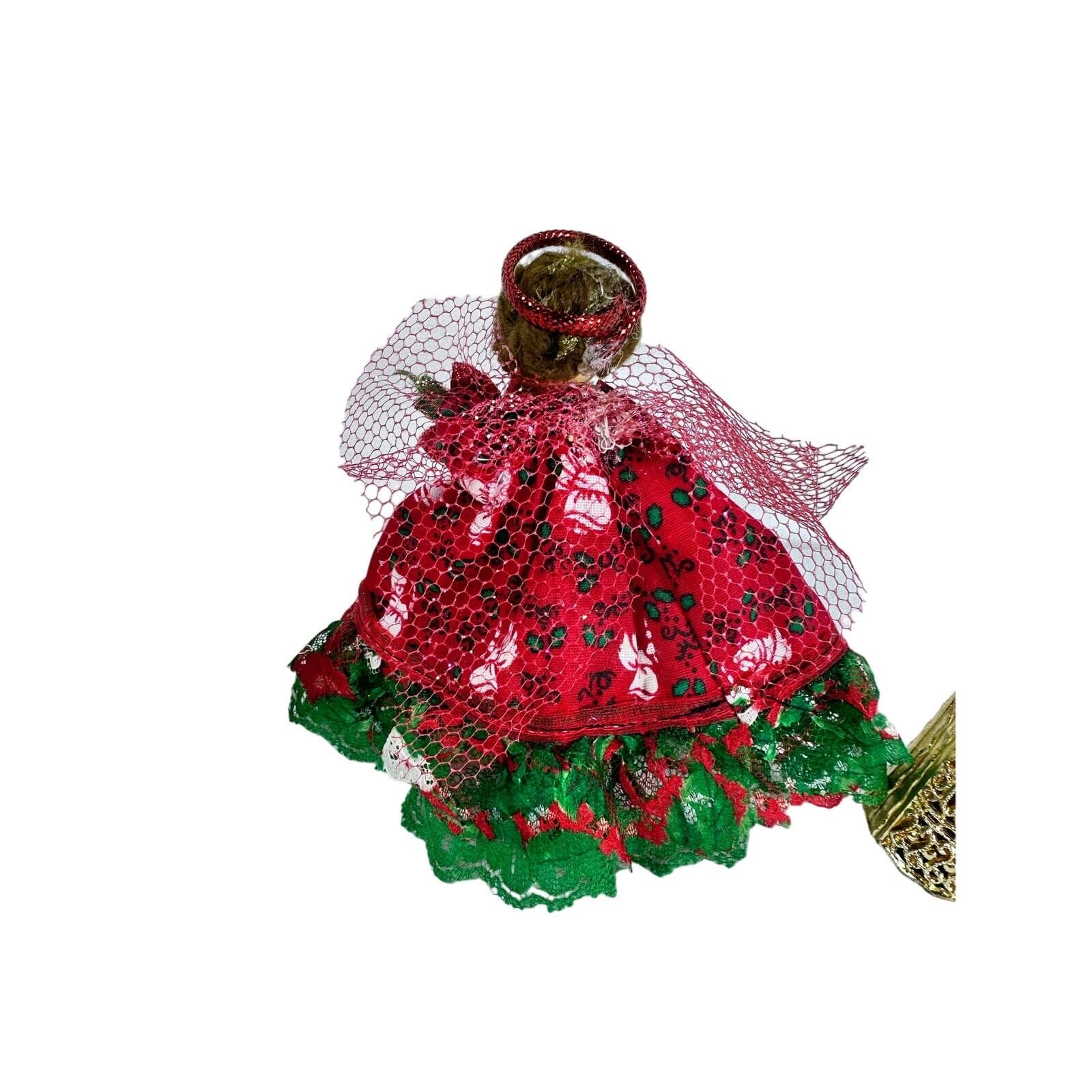 Lot of 5 Vintage Christmas Angel Ornaments in Various Sizes. Please See photos - Thumbnail 9