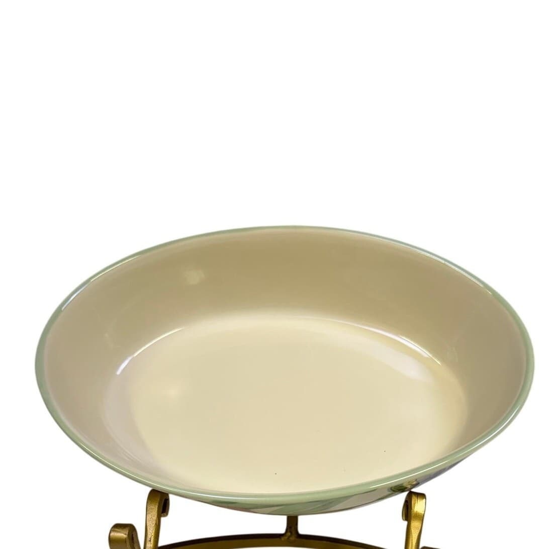 Pfaltzgraff Retired 1991-1999 'Garden Party' 10" Oval Baking Dish - Thumbnail 2