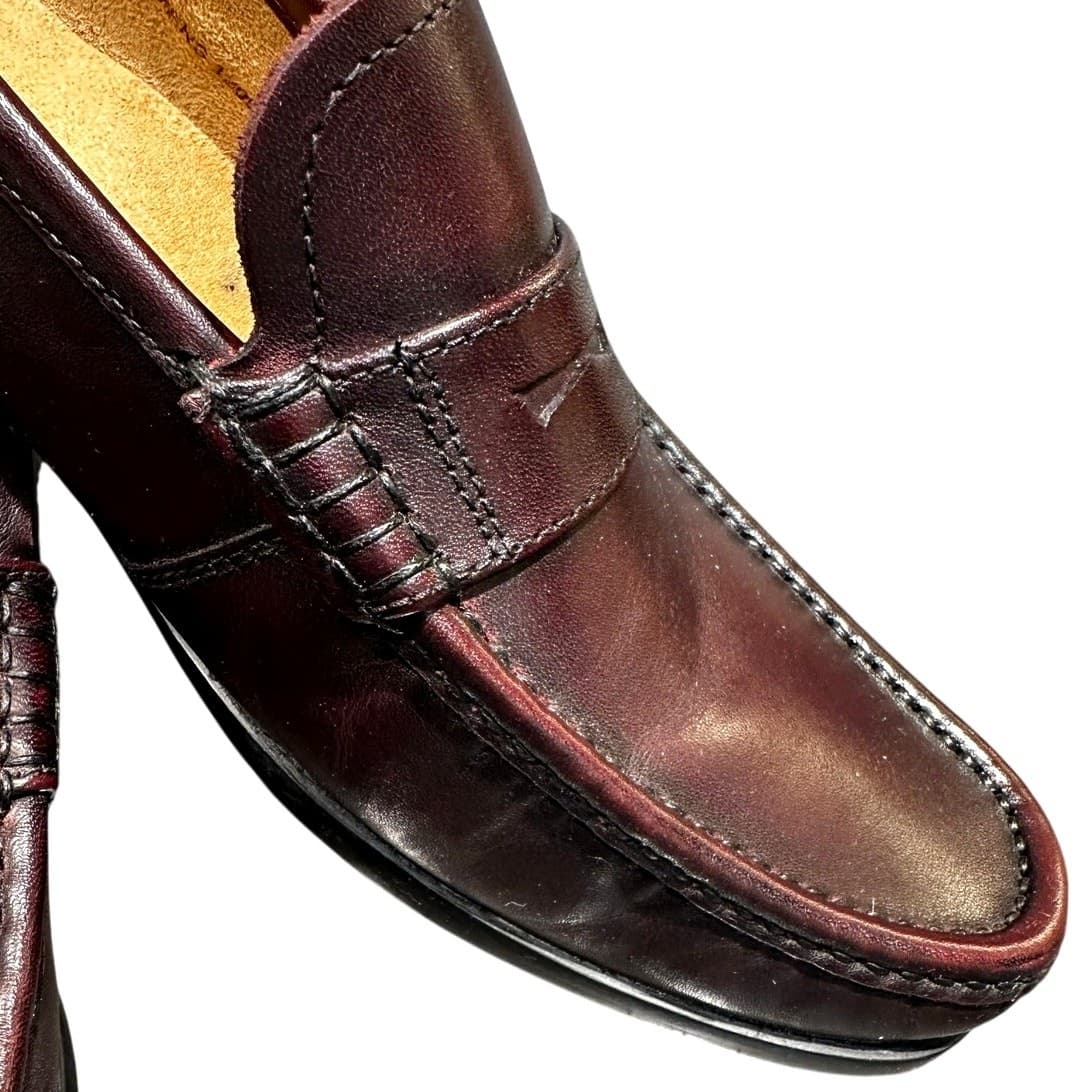 Florsheim 12091-601 Men's 8.5 D Cordovan Penny Loafers Dress Shoes-Excellent - Thumbnail 5