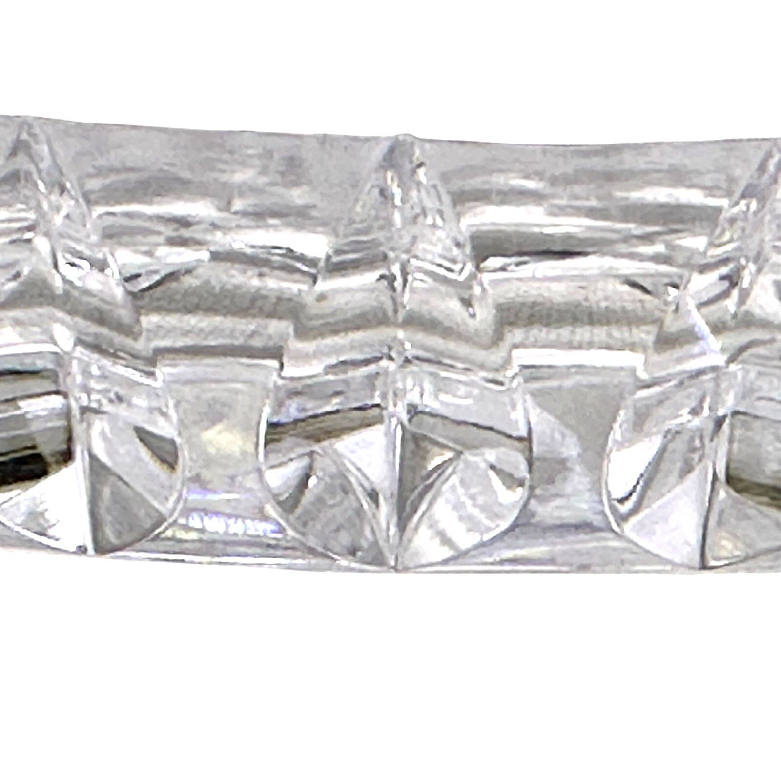Waterford Crystal Twelve Days of Christmas 1989 "Geese-a-Laying" Plate Ireland - Thumbnail 4