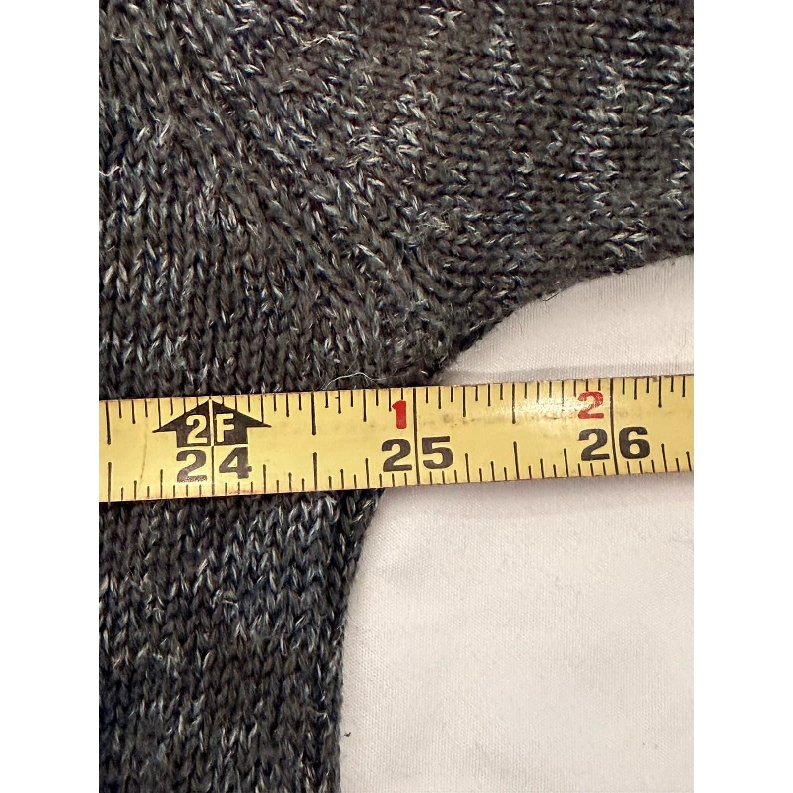 Vintage Banana Republic Linen Cotton Crewneck Sweater Gray Men's XL Hong Kong - Thumbnail 6