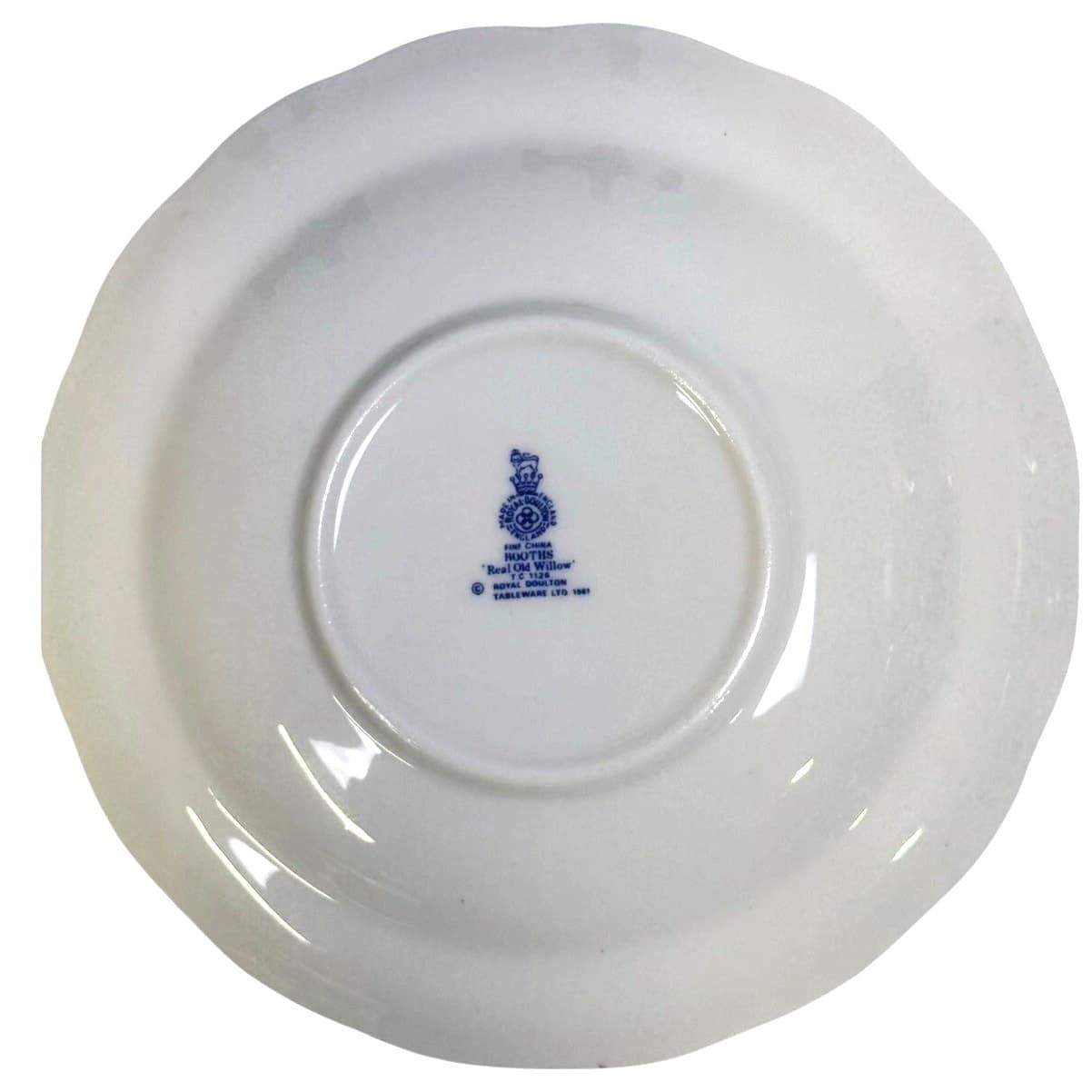 Royal Doulton Retired 1982-1999 Booths 'Real Old Willow' 5.75"Saucer - Thumbnail 3