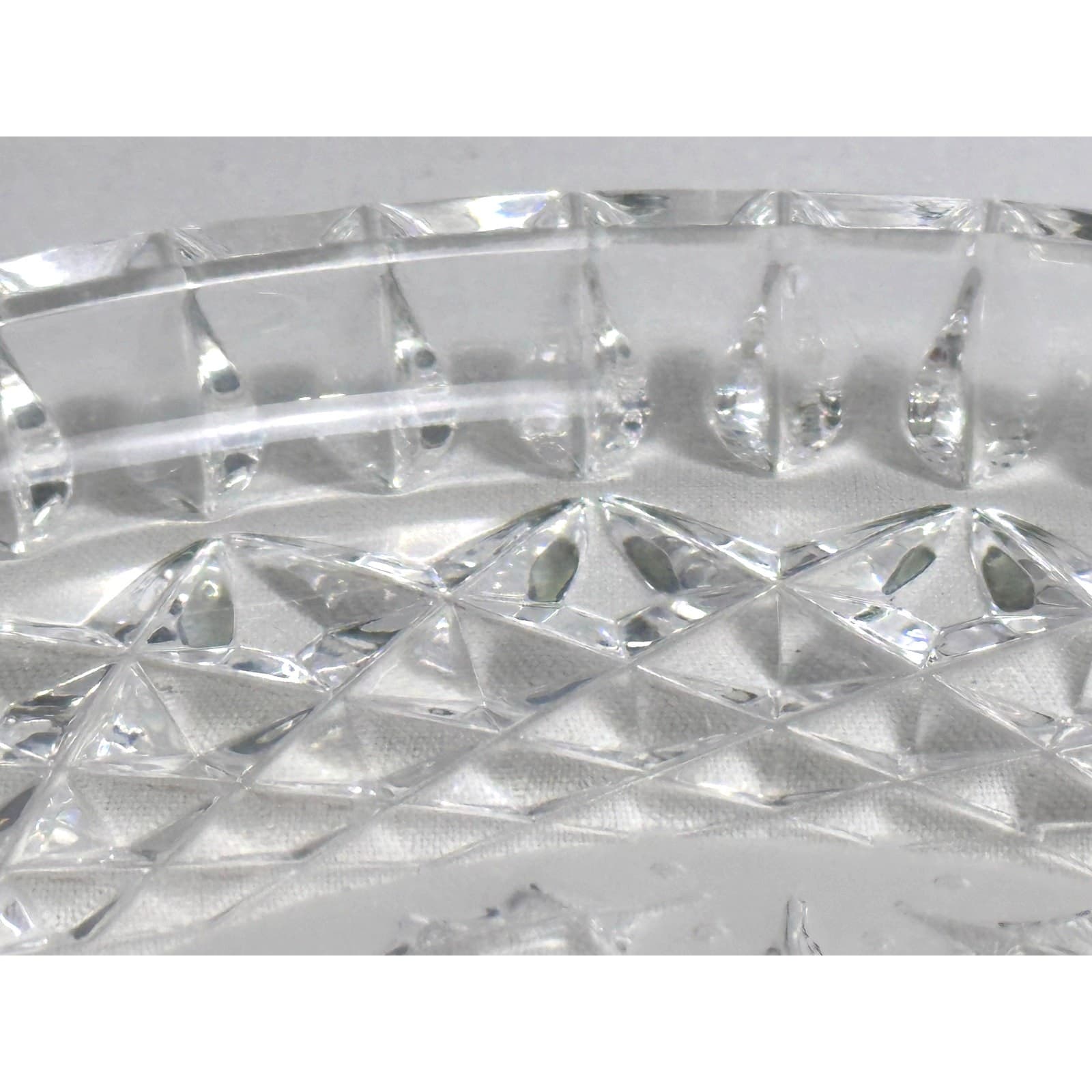 Waterford Crystal Twelve Days of Christmas 1990 Swans-a-Swimming Plate Ireland - Thumbnail 4