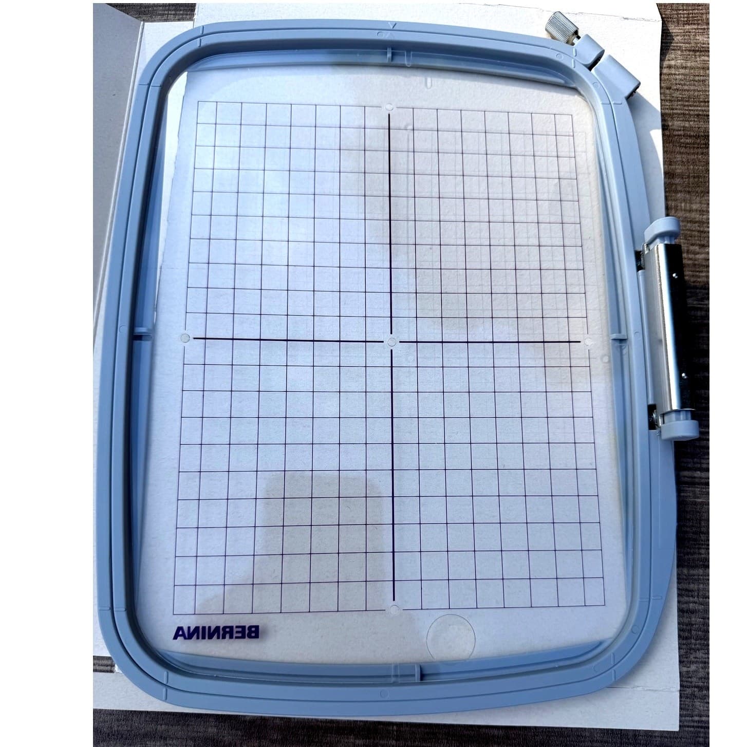 Genuine Bernina Large Embroidery Hoop 155x200 Artista 800 Series OEM w/Template - Thumbnail 5