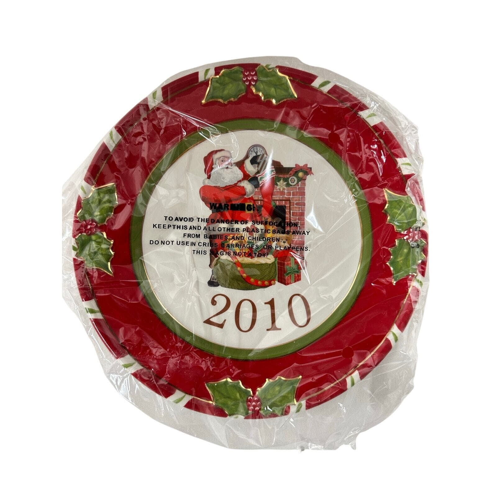 Christopher Radko “Letters to Santa” 2010 Collectors Plate 1135 of 1500-NEW! - Thumbnail 5