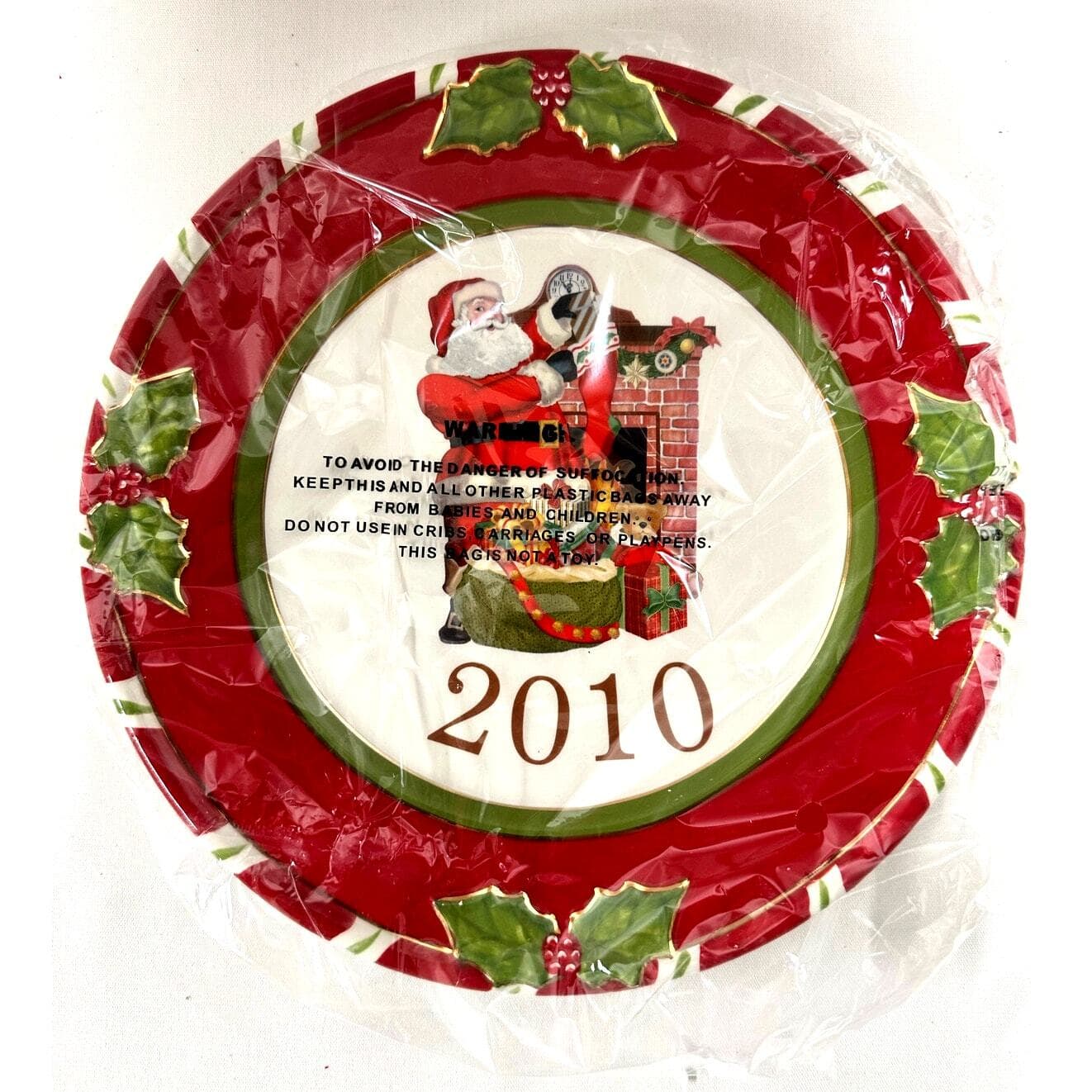 Christopher Radko “Letters to Santa” 2010 Collectors Plate 1135 of 1500-NEW! - Thumbnail 8